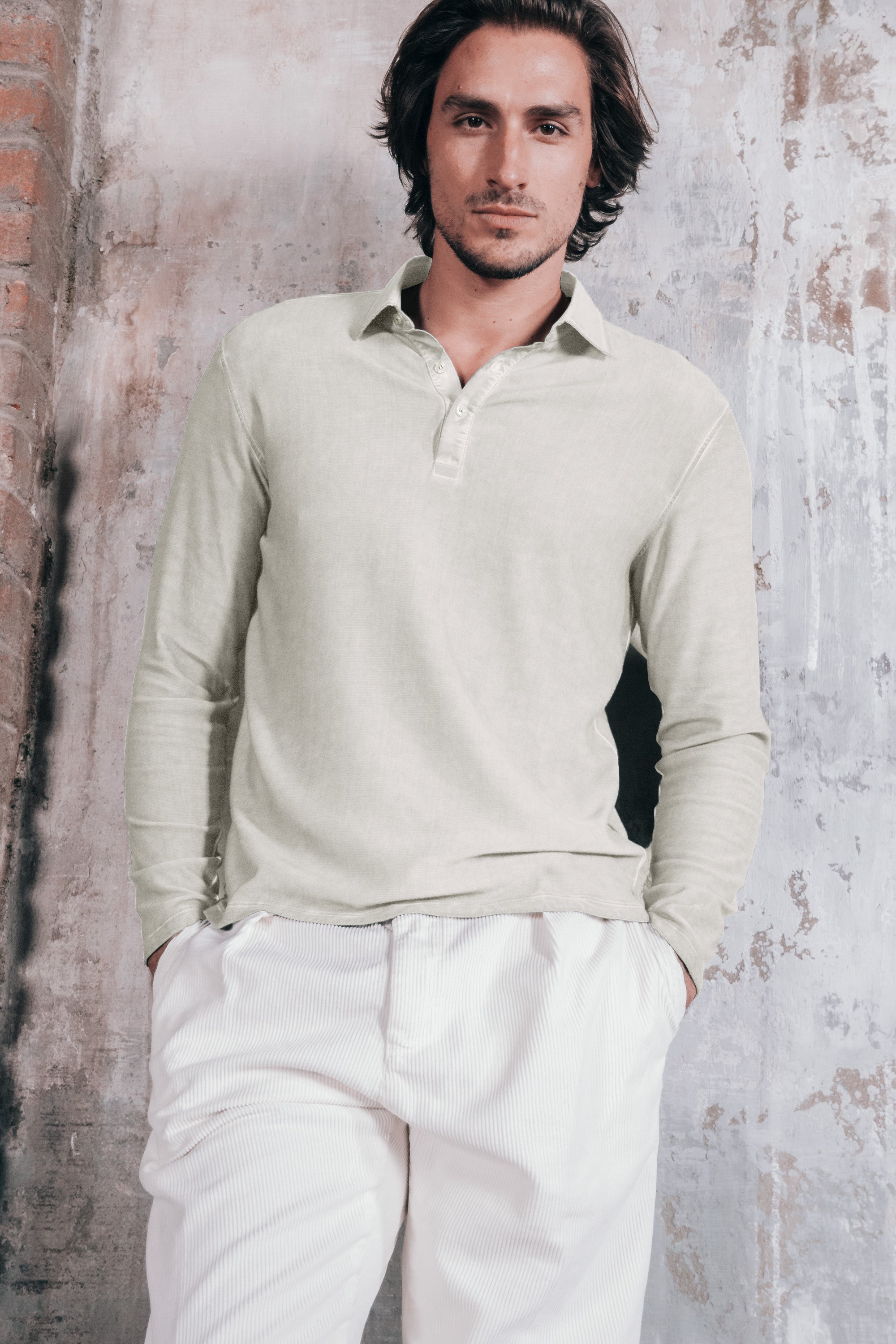 Pitt Polo Shirt - Marmo
