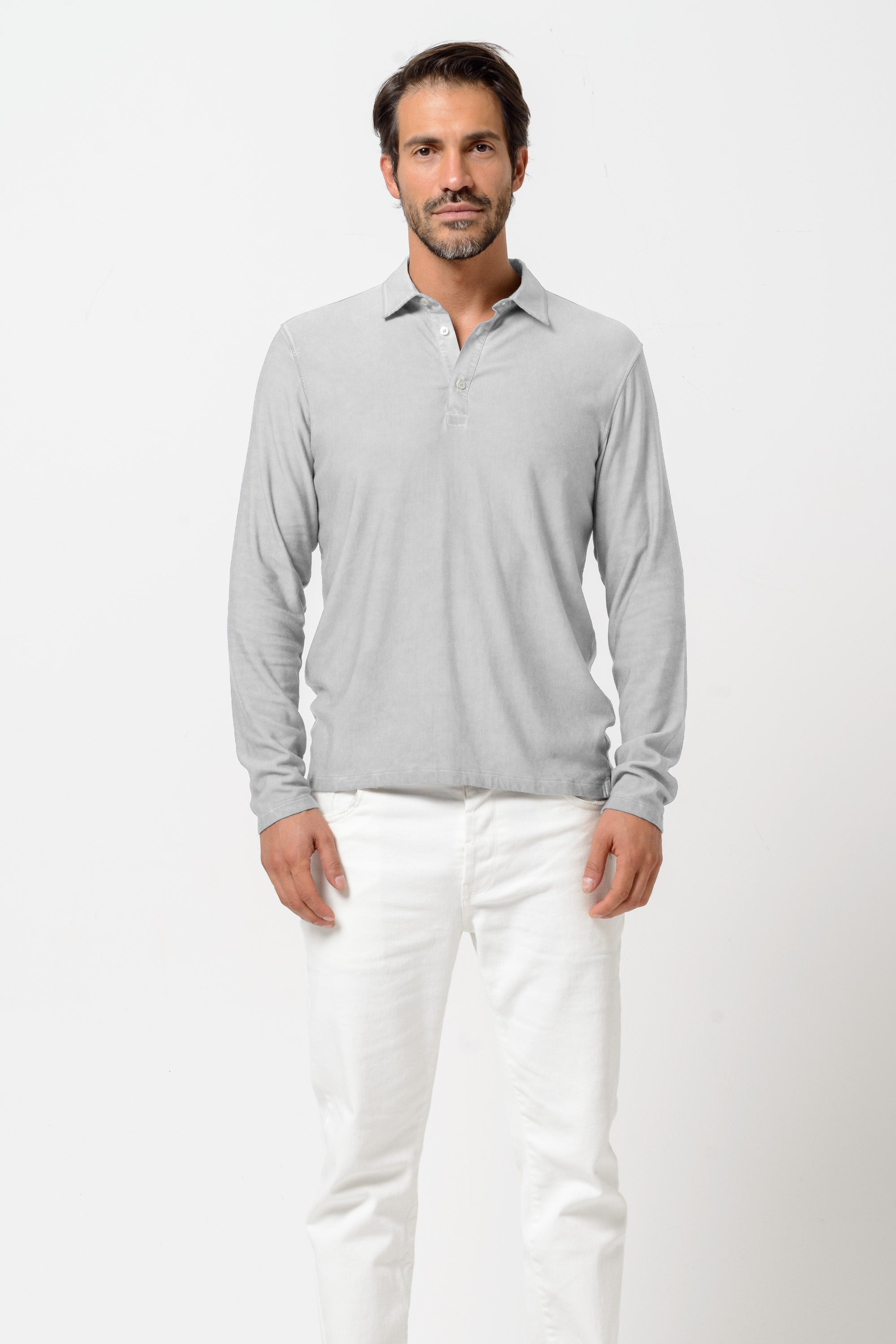 Pitt Polo Slim - Marmo