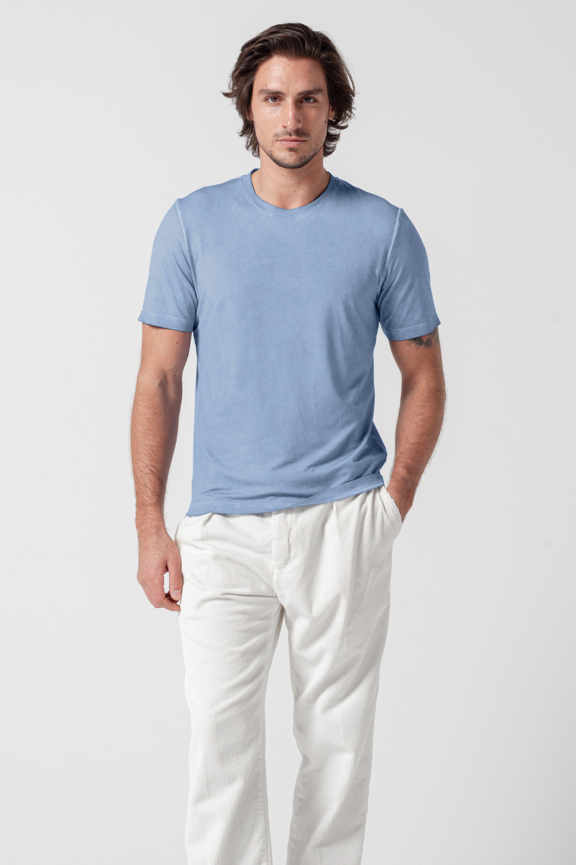 Smith T-Shirt Slim - Polar