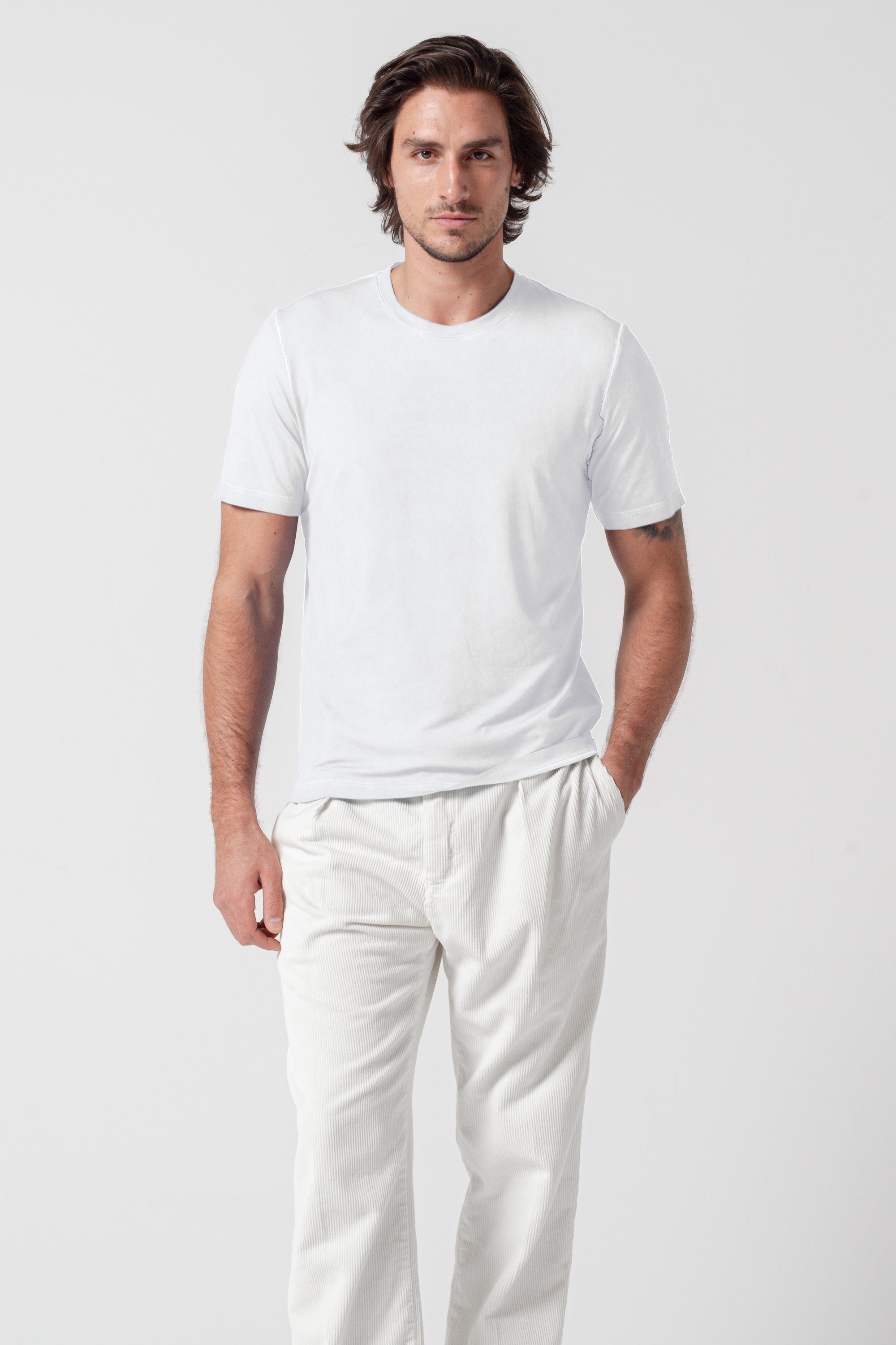 Smith T-Shirt Slim - White
