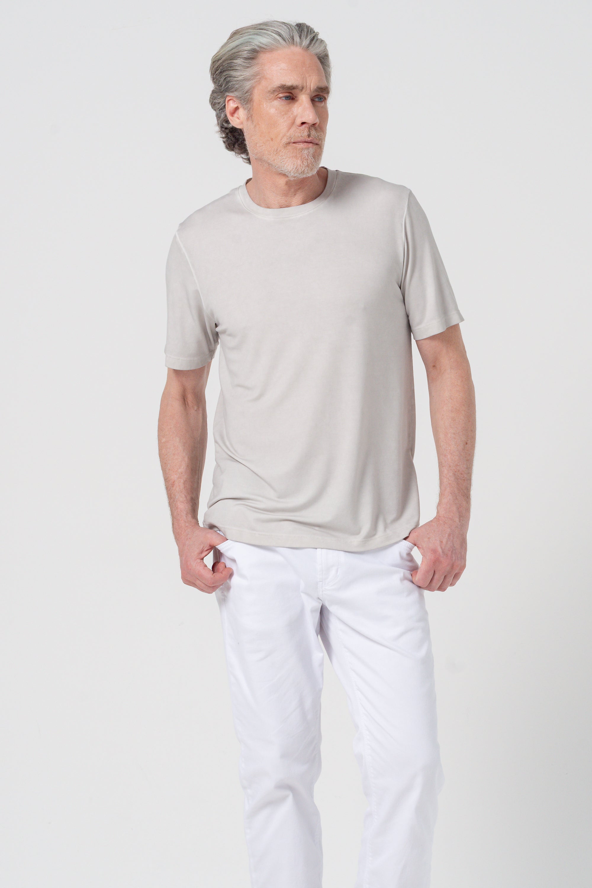 Smith T-Shirt Relax - Platino