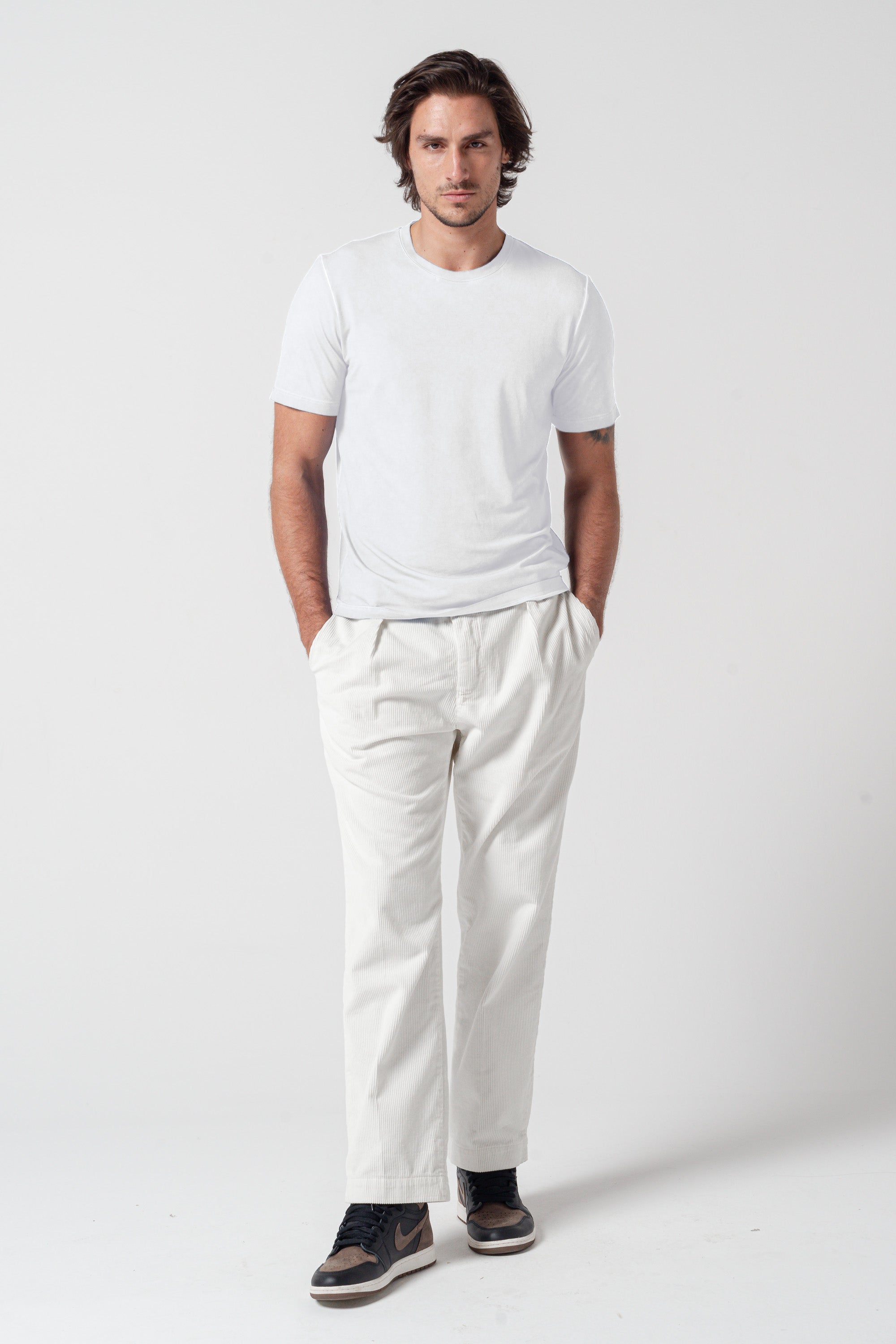 Smith T-Shirt Slim - White