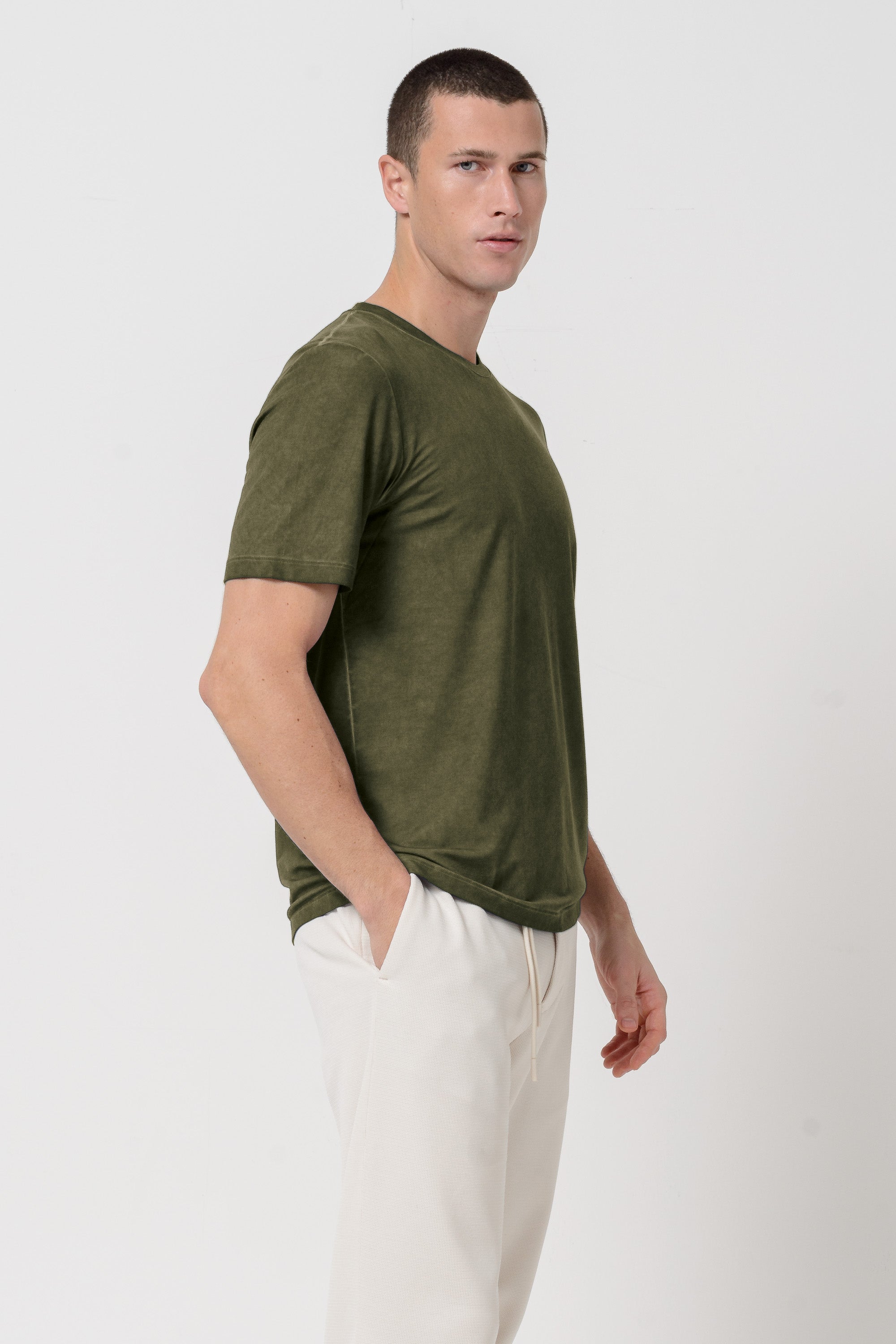 Smith T-Shirt Slim - Willow