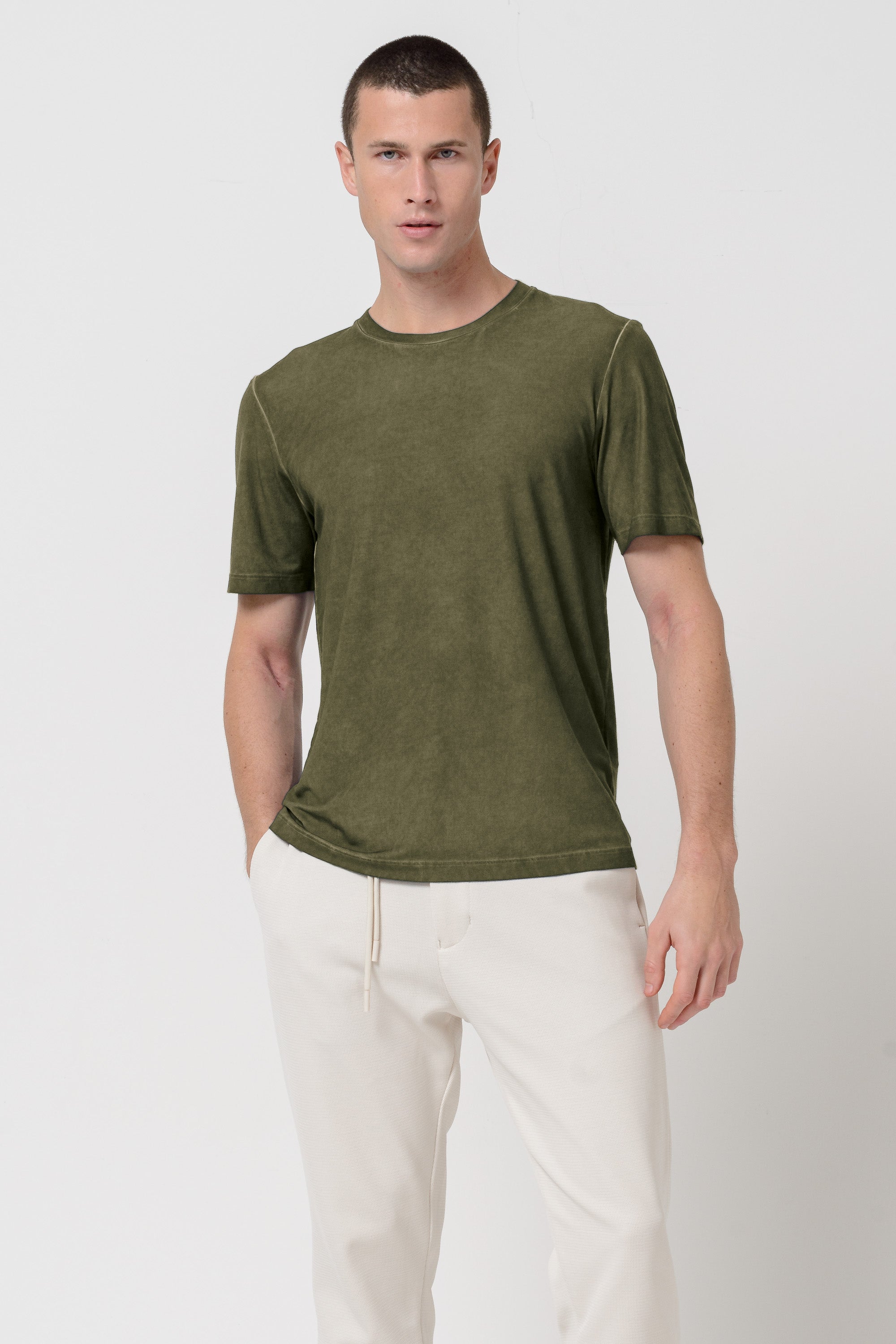 Smith T-Shirt Slim - Willow