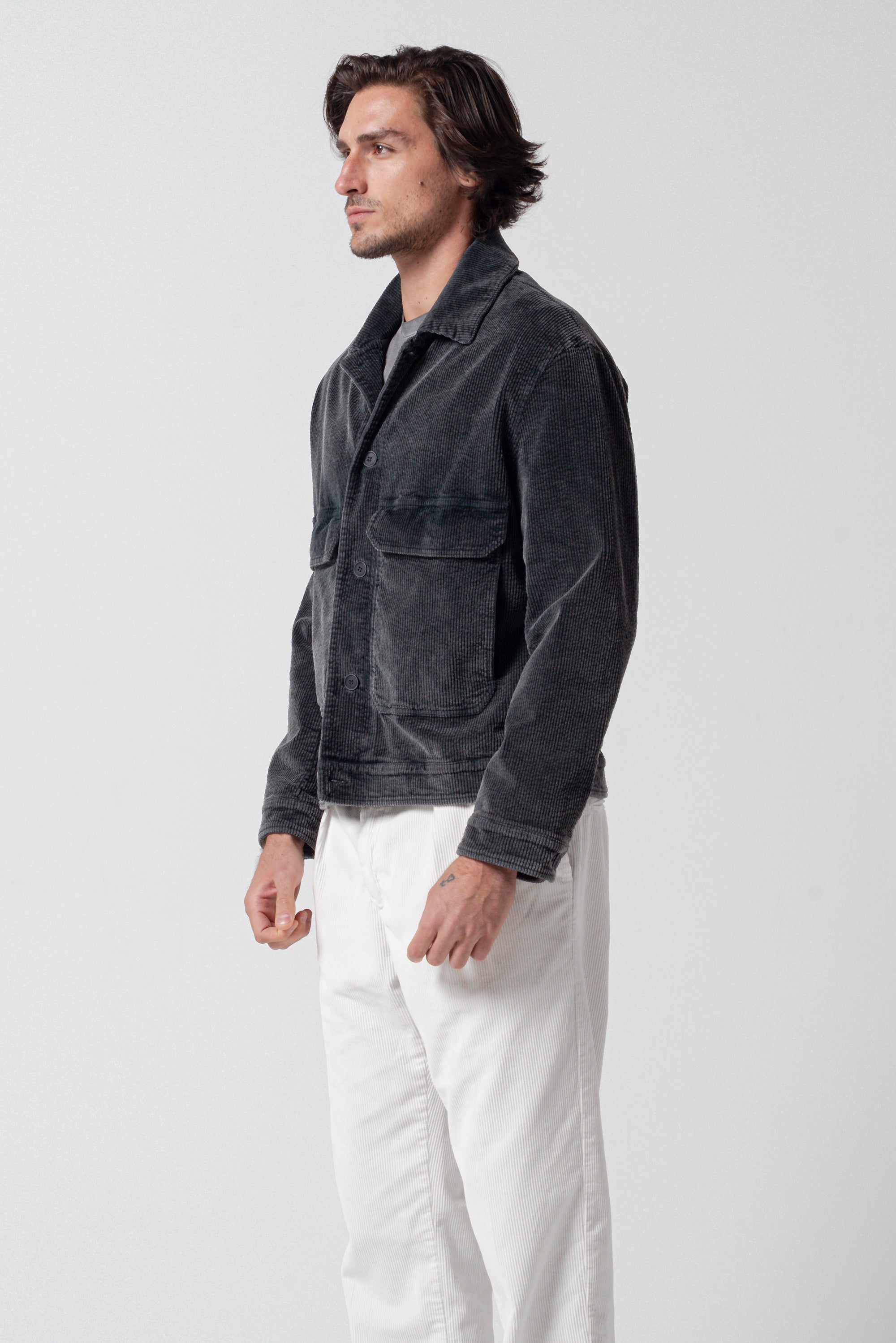 Bradley Jacket - Corduroy Traker Jacket - Lavica