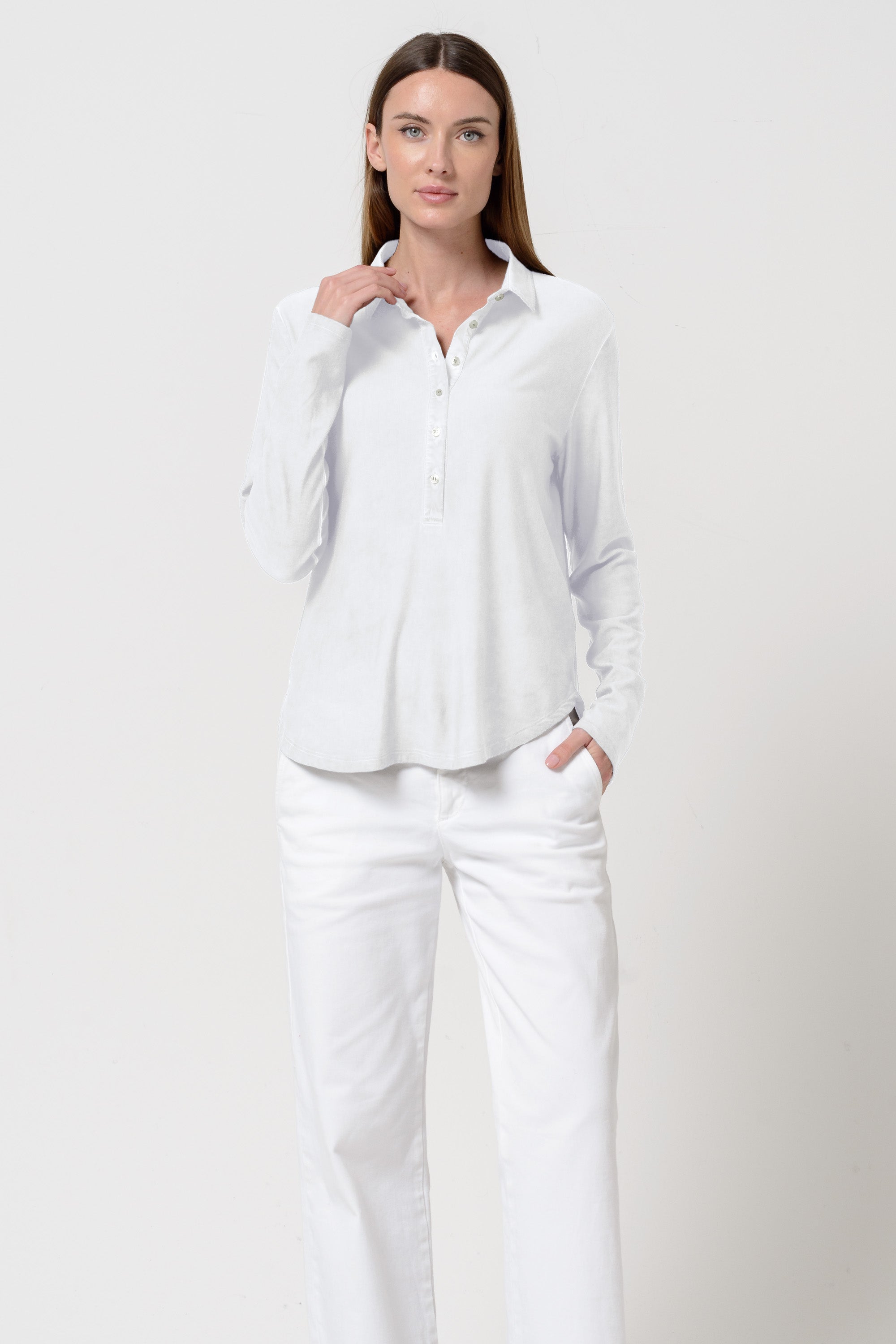 Connery Polo - White