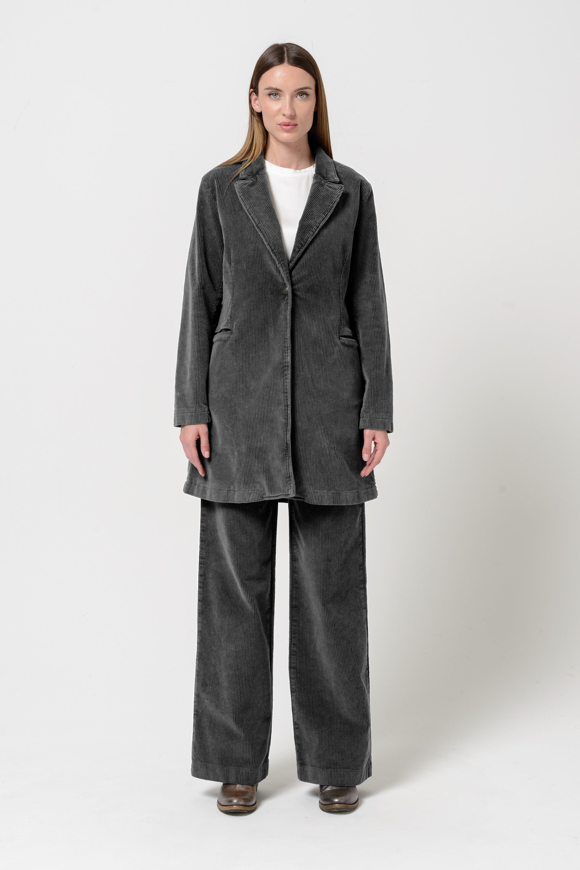 Down Town Long Blazer - Lavica
