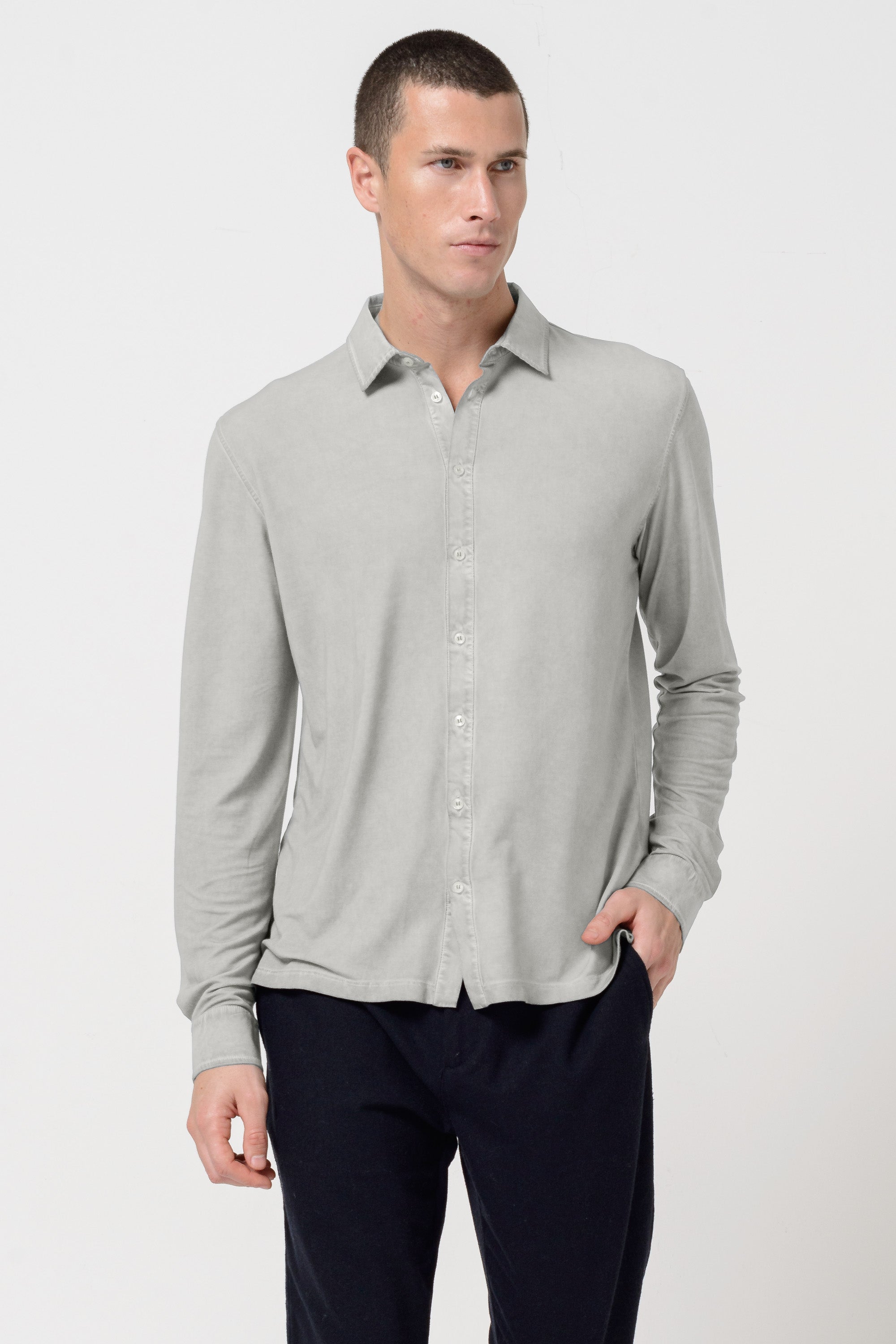 Scott Shirt Relax - Platino