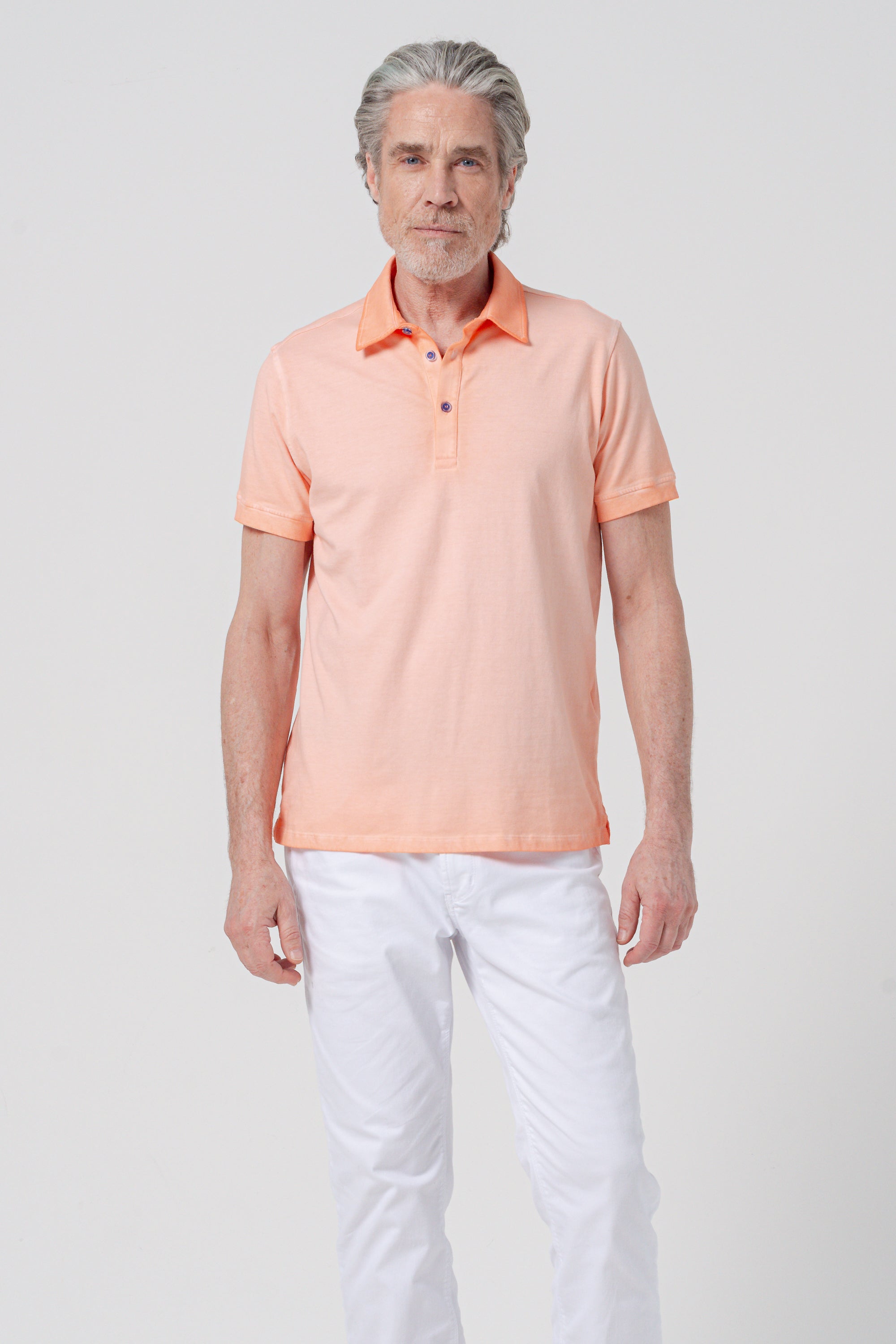 Hampton Polo Slim Faded - Bellini