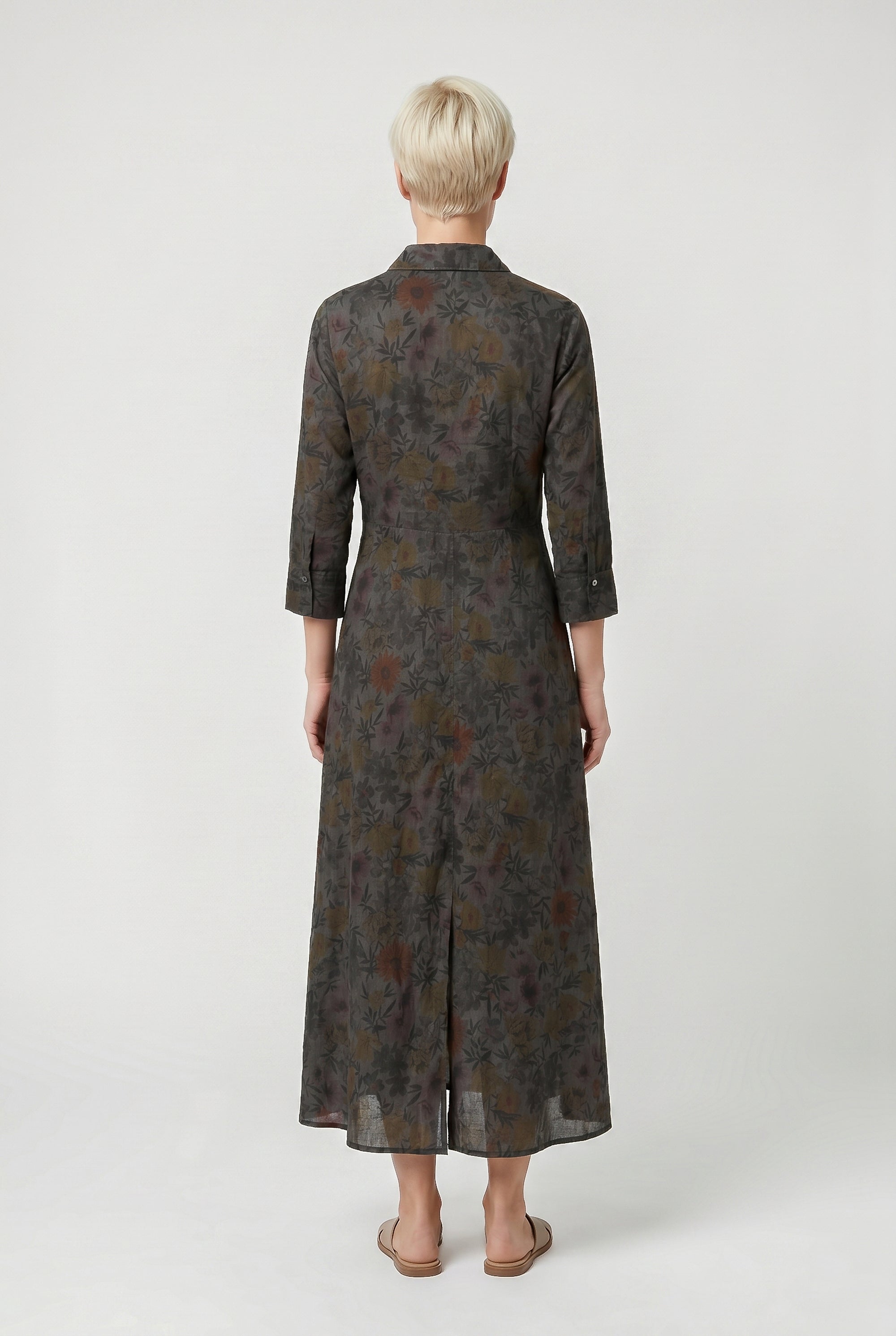 Brooke Patterned Shirtdress - Tonga