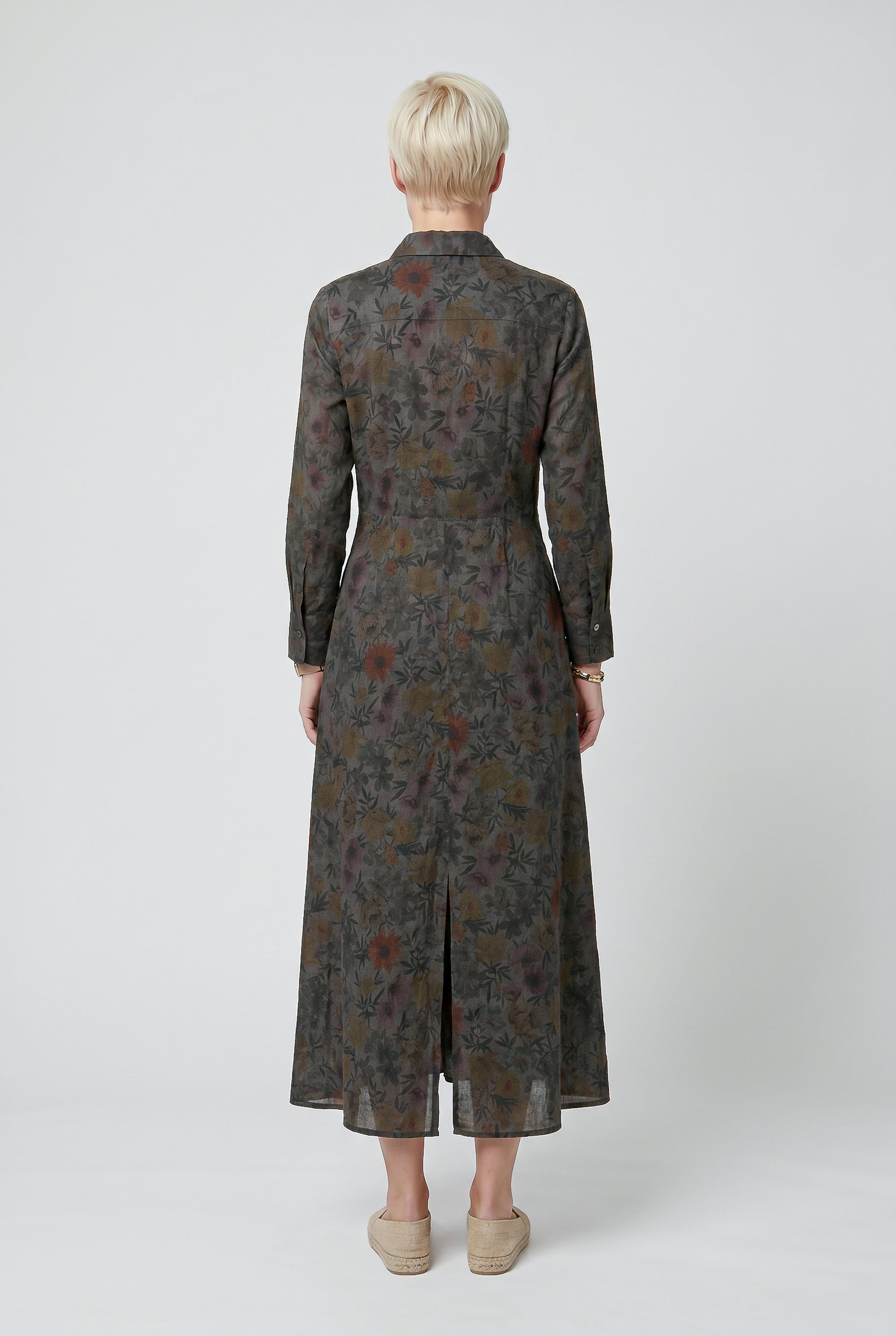 Brooke Patterned Shirtdress - Tonga