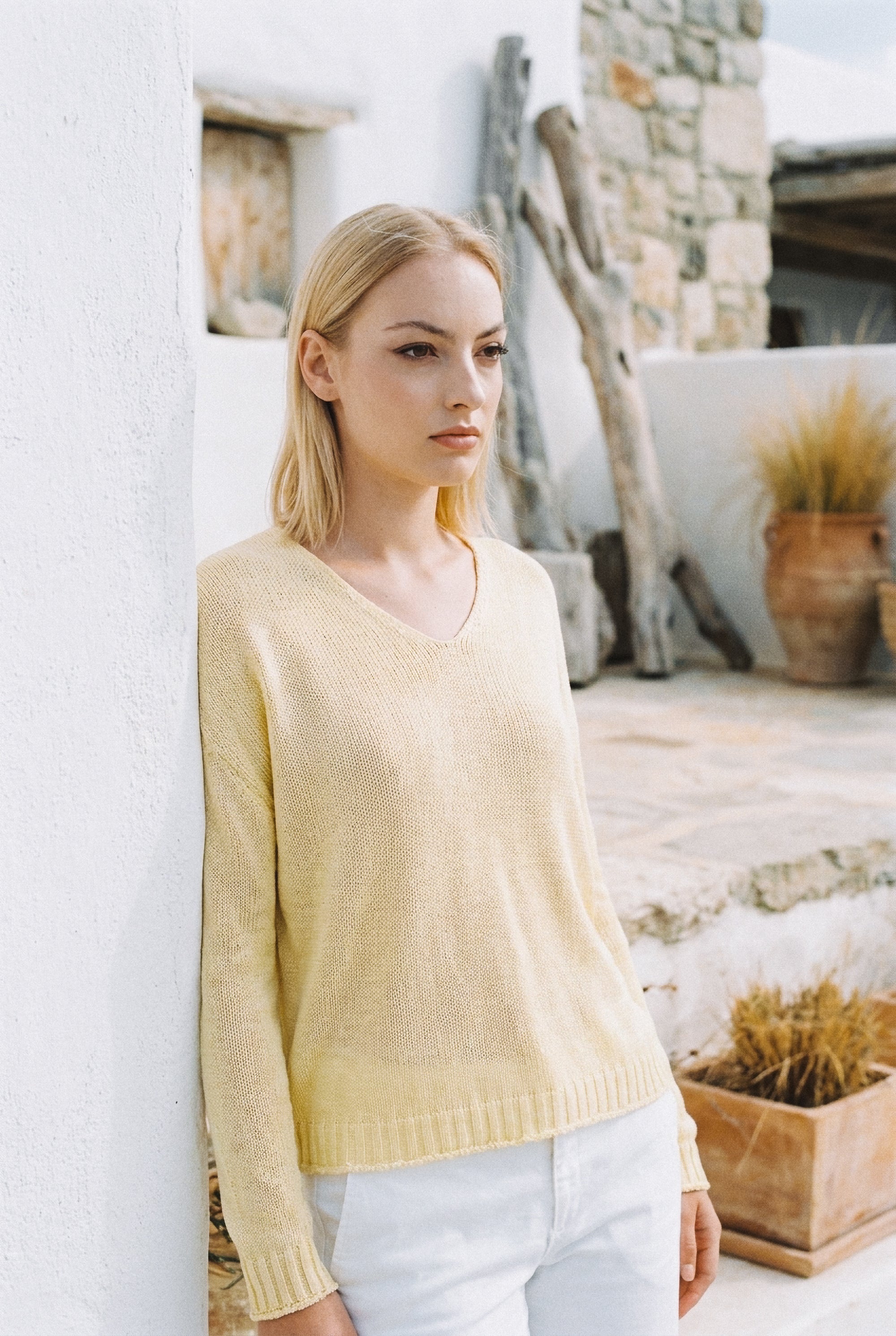 Leto V Knit - Canary