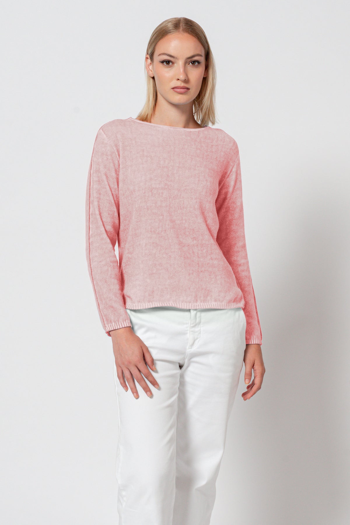 Olivia Knit - Flamingo
