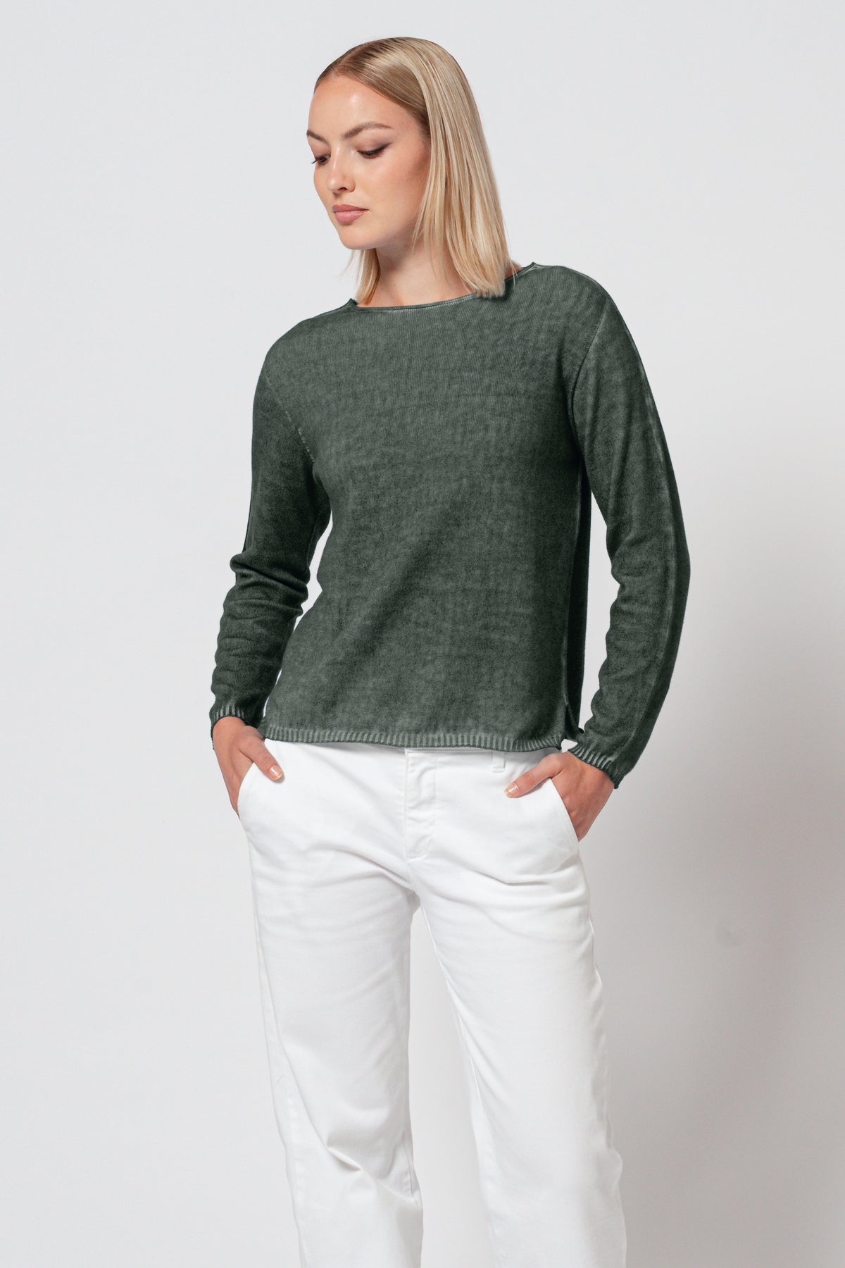 Olivia Knit - Salvia