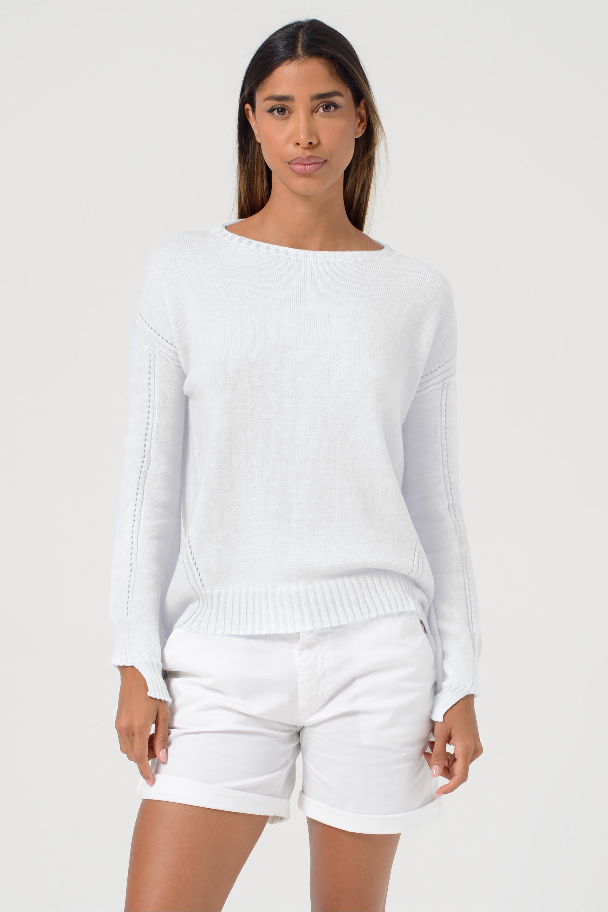 Susa Knit - White