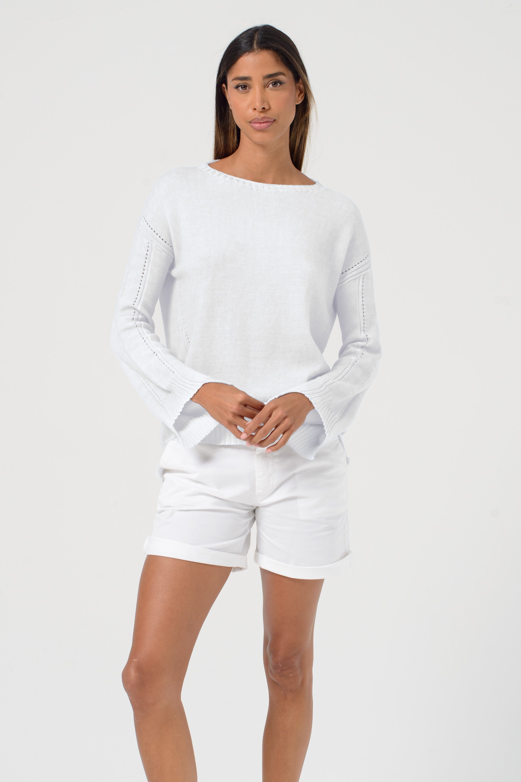 Susa Knit - White