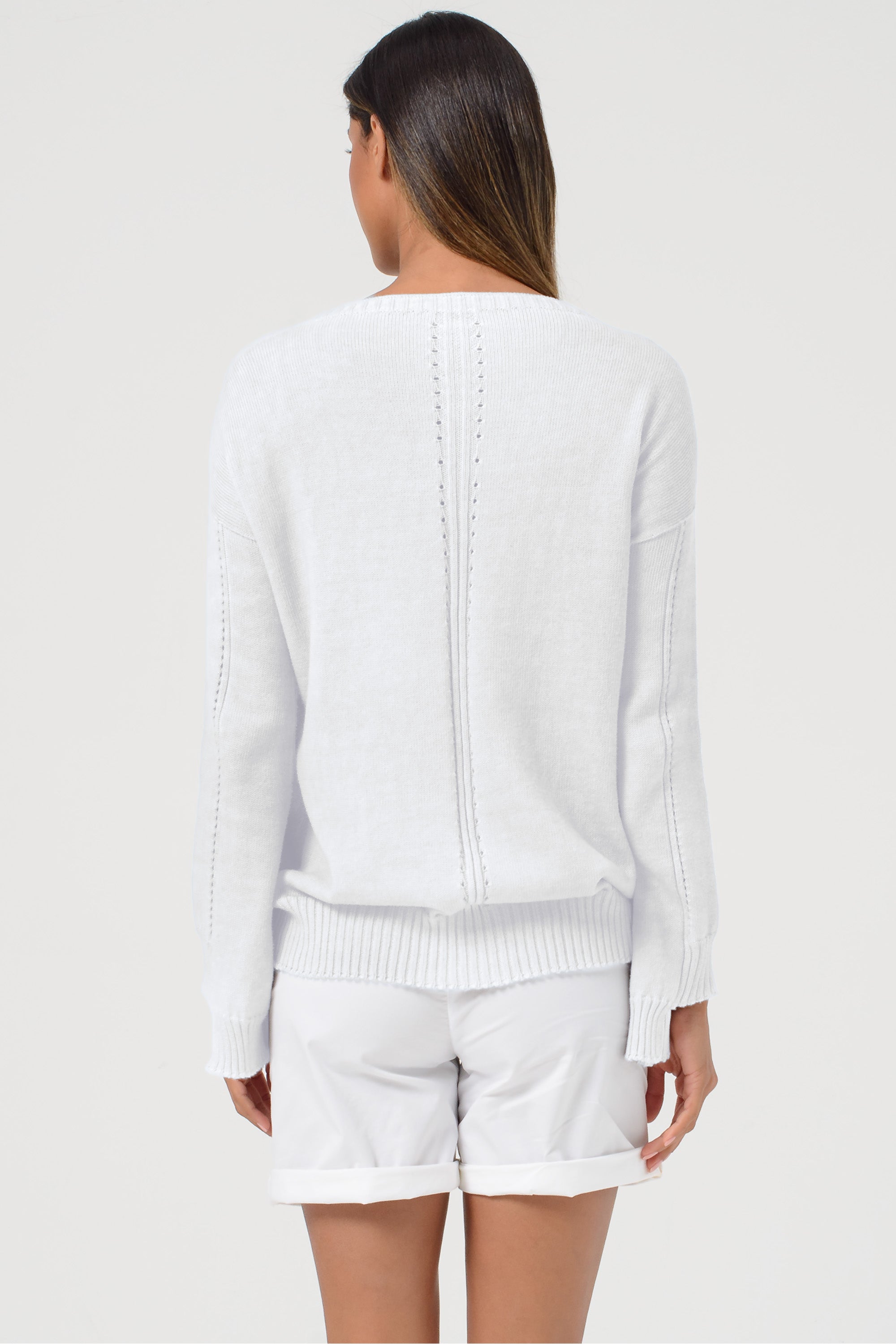 Susa Knit - White