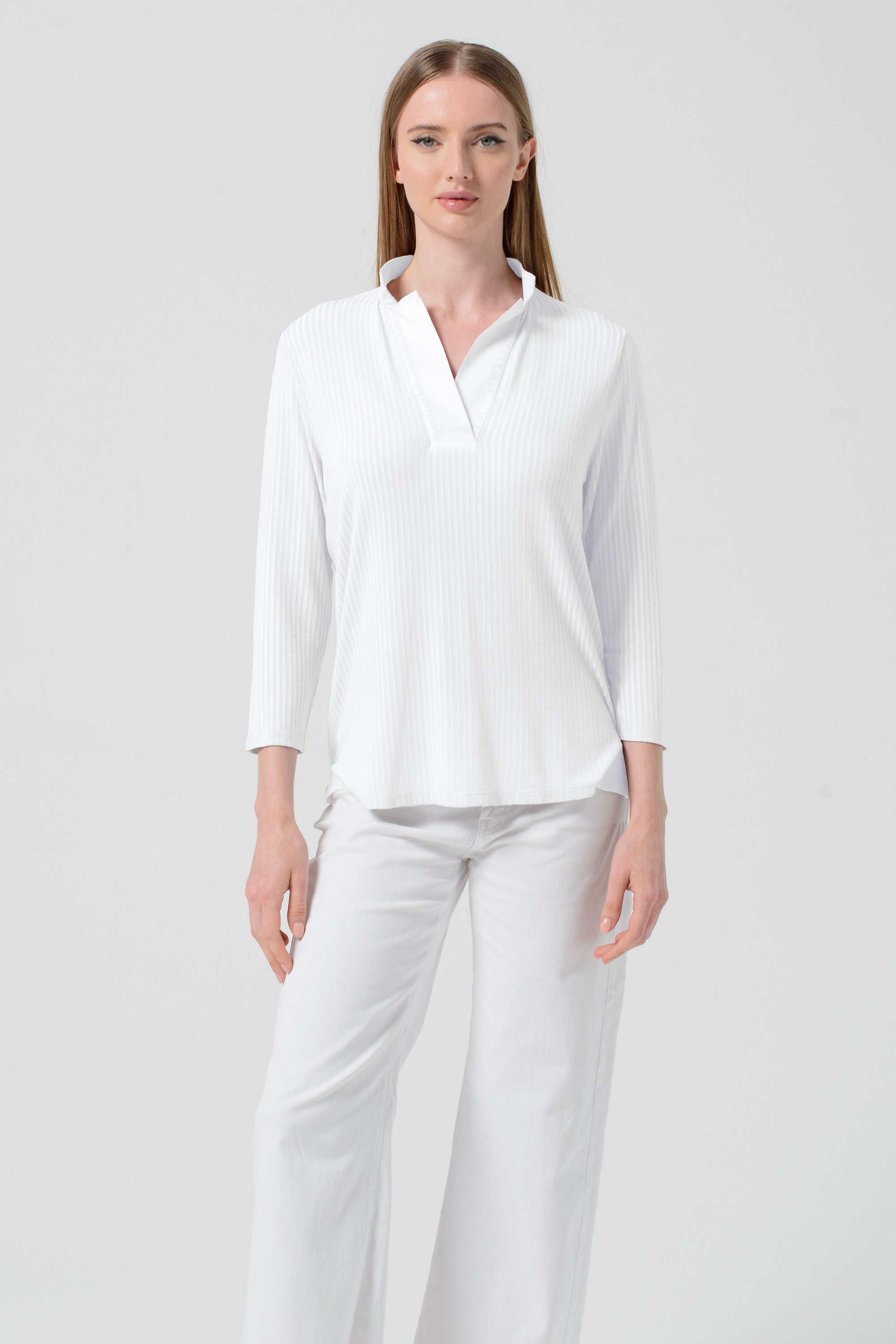 Claire Polo - White