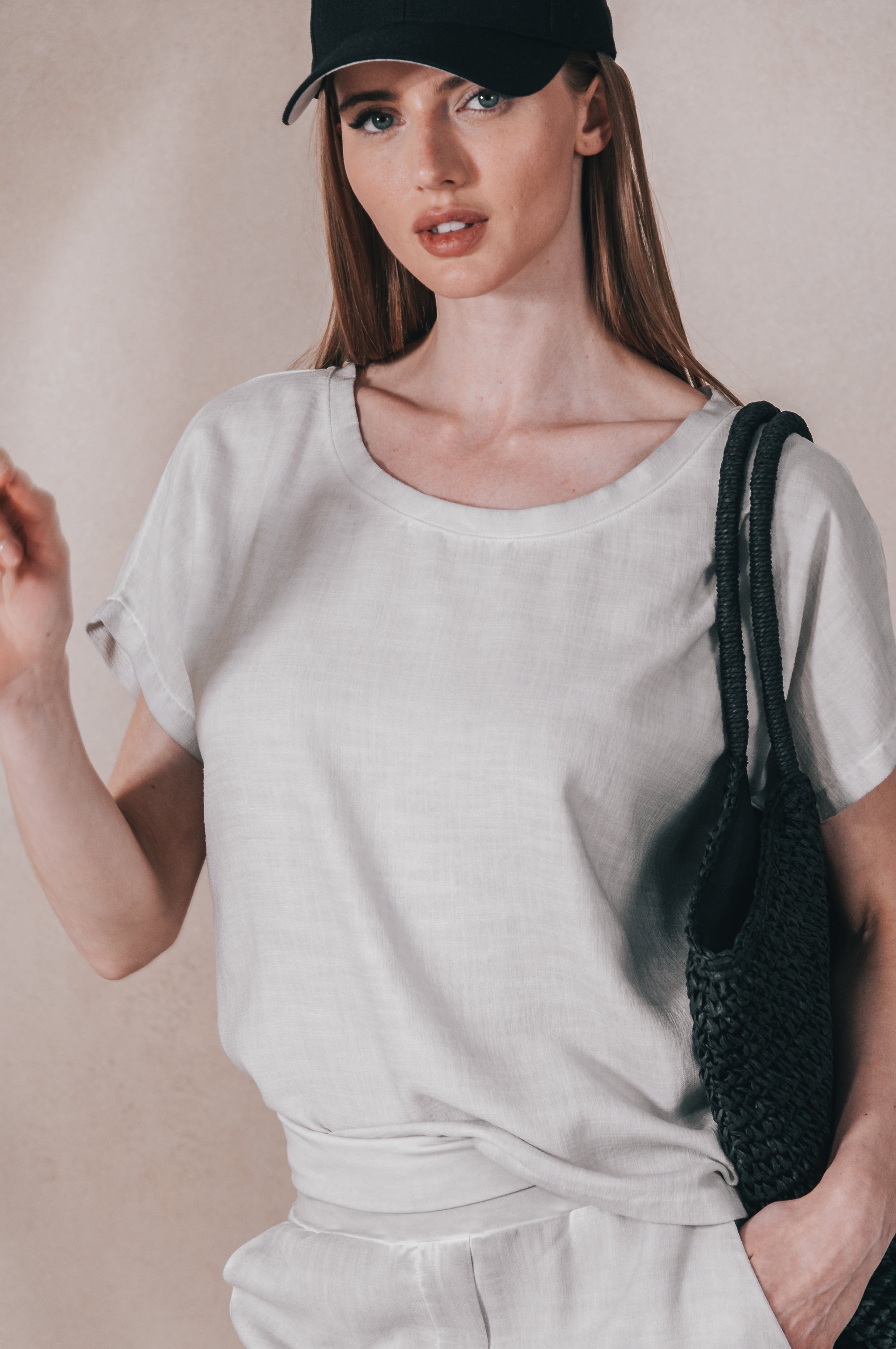 Miranda T-Shirt - Platino
