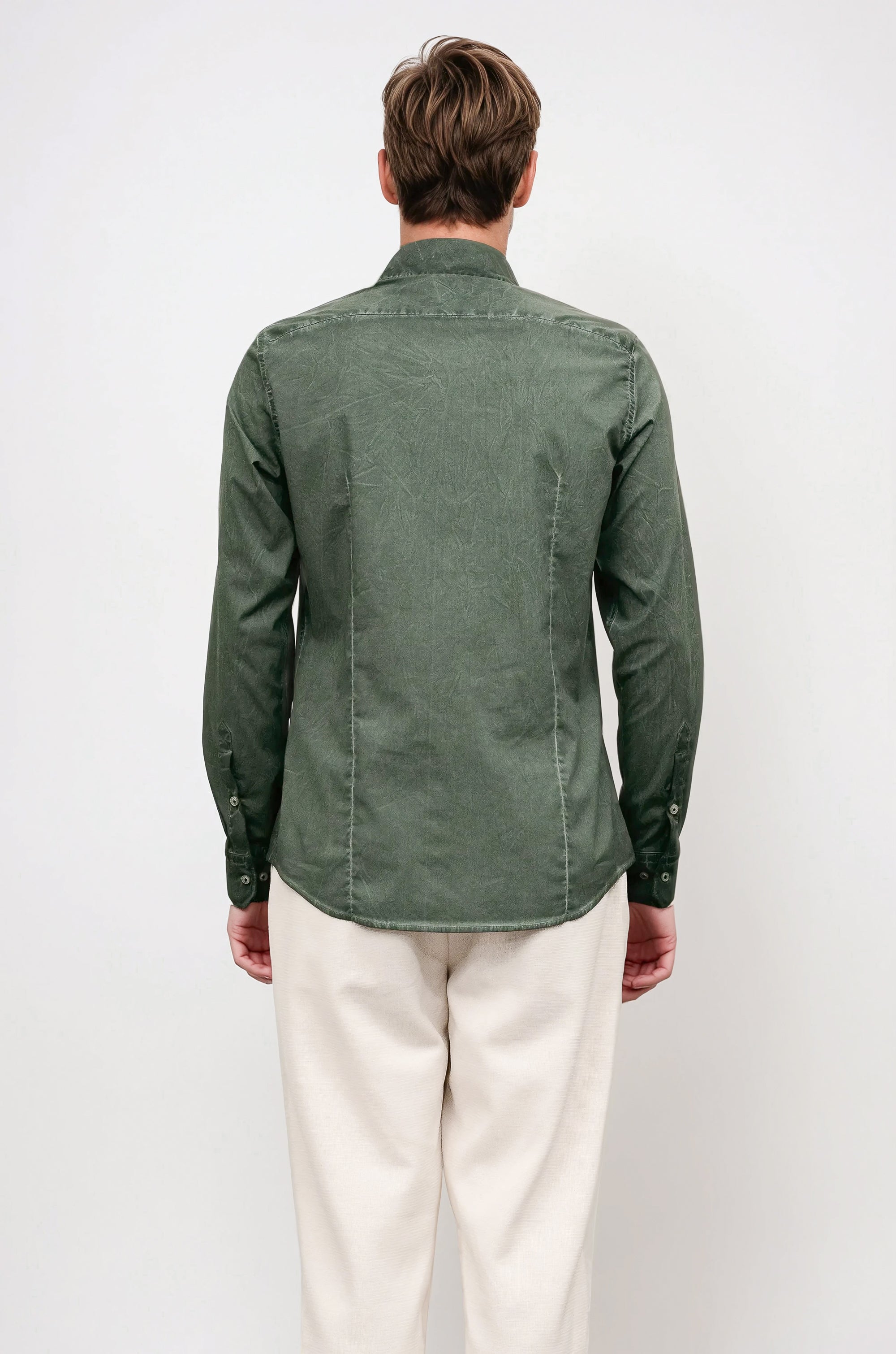 Harrison Poplin Shirt - Nori