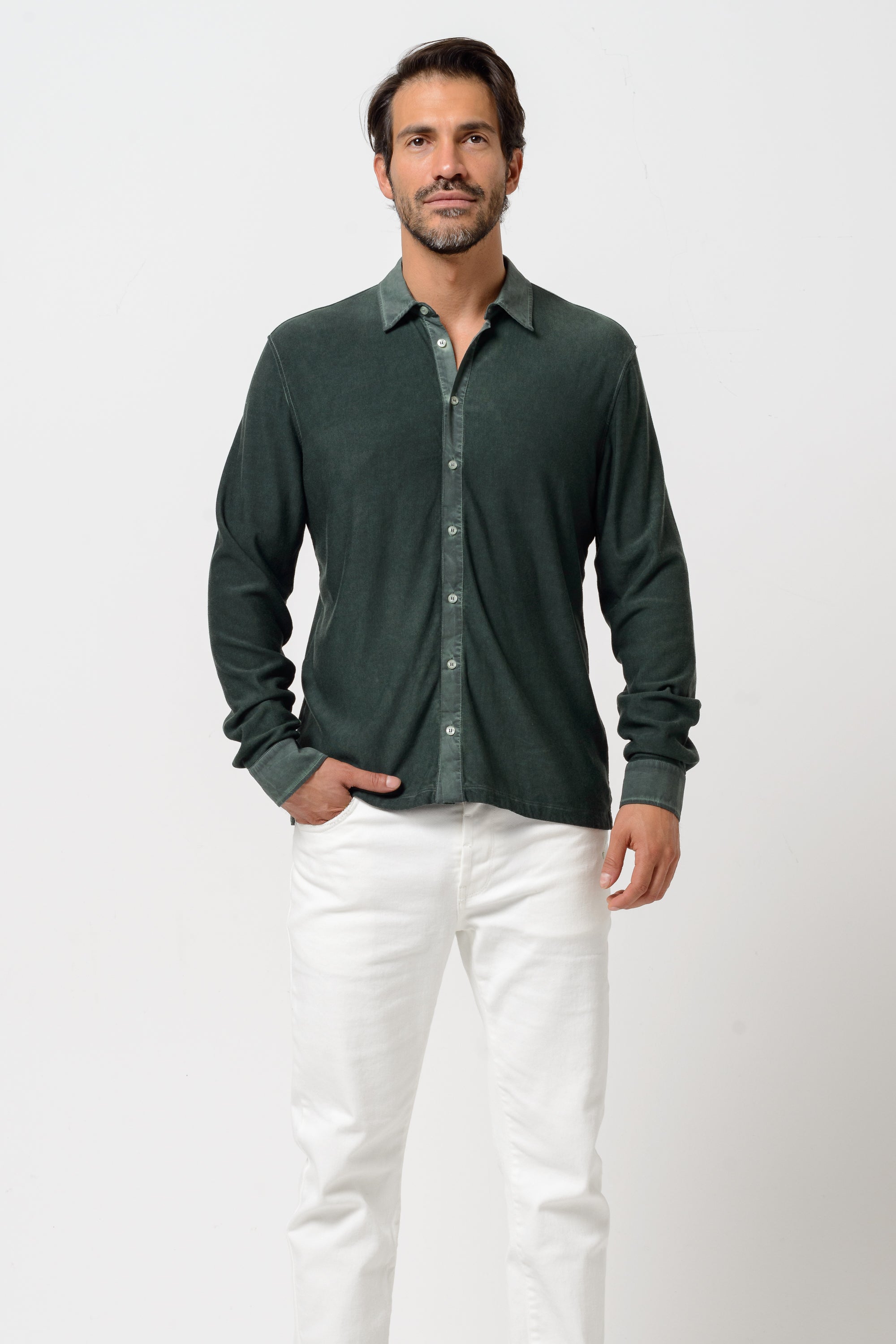 Clint Shirt Relax - Nori