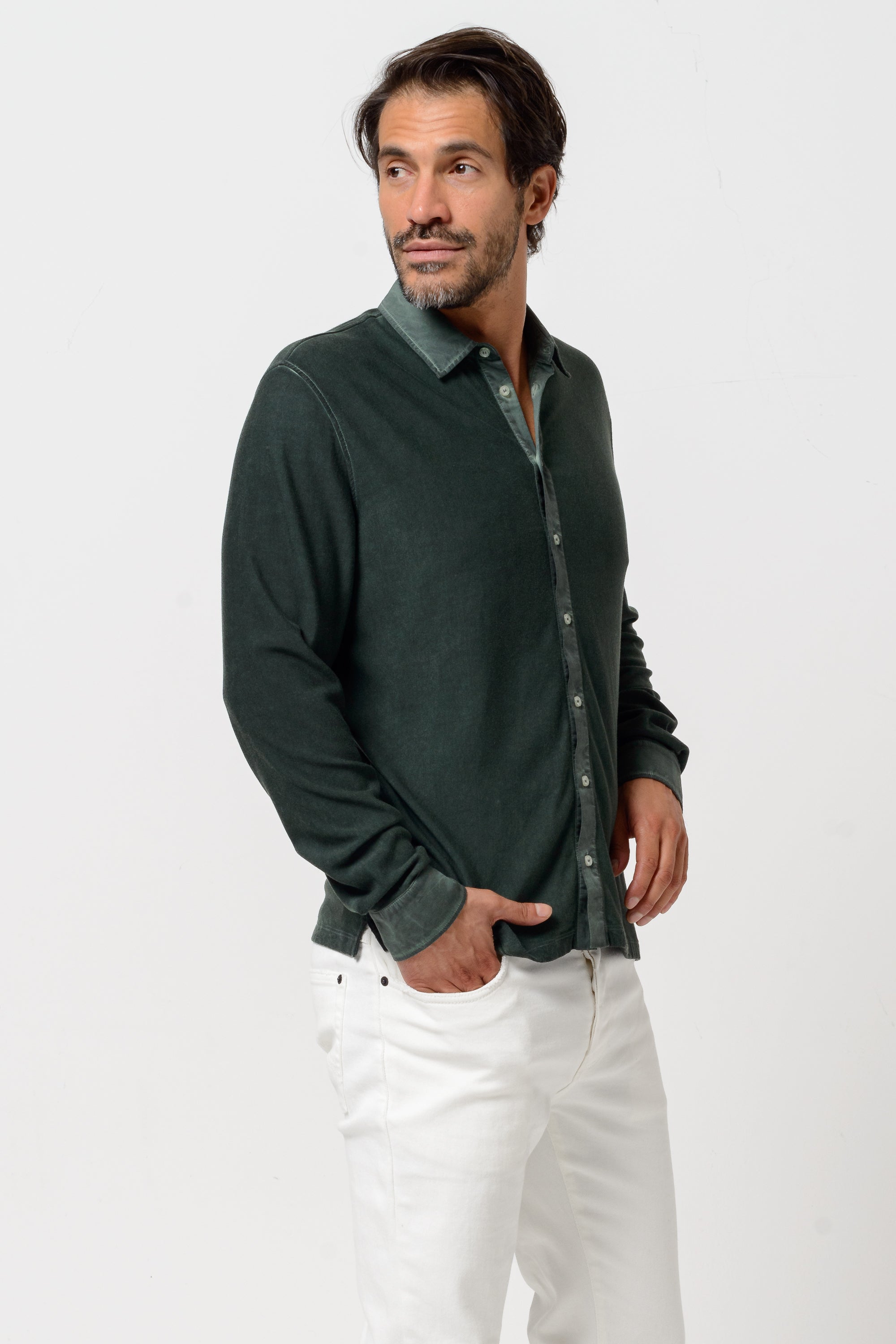 Clint Shirt Relax - Nori