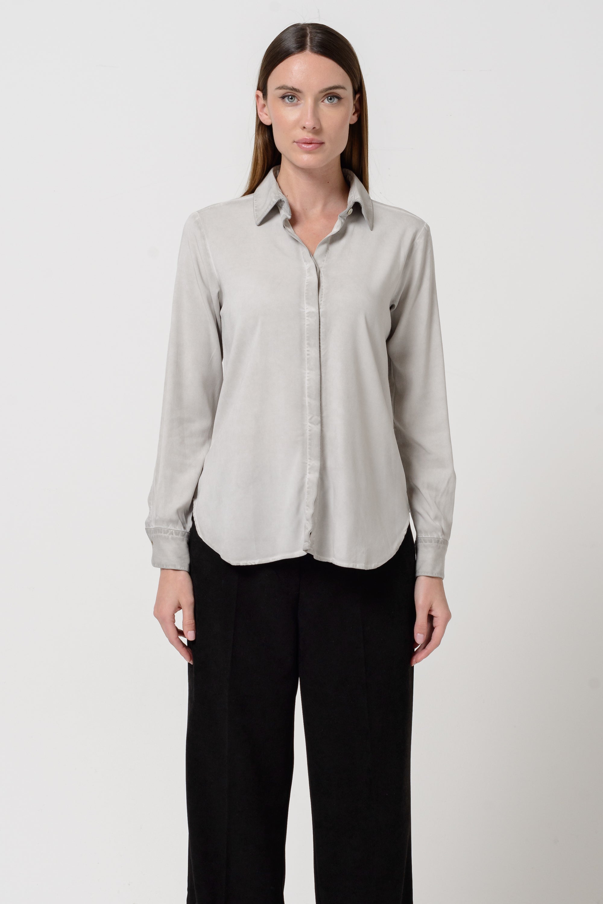 Atlanta Twill Shirt - Platino