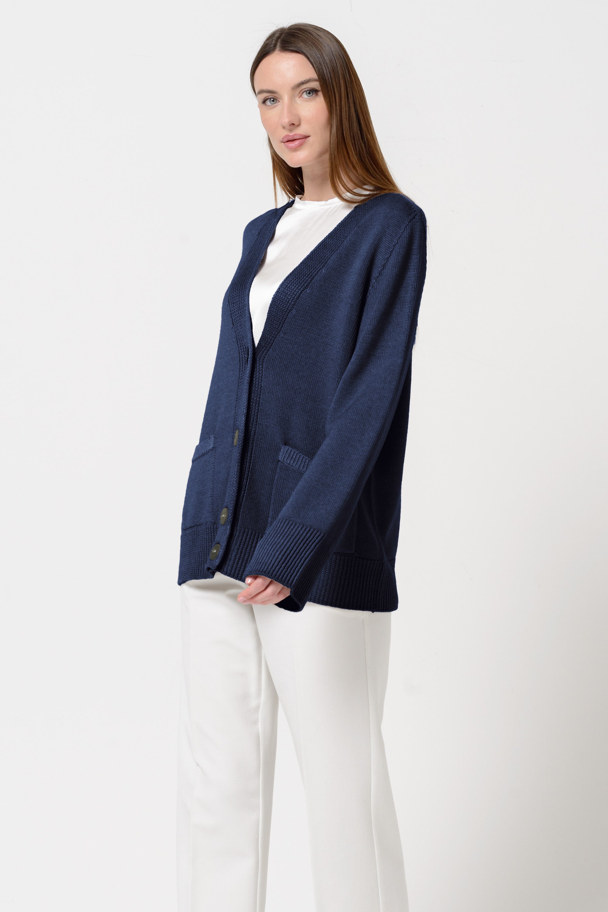 Belford Cardi - Navy