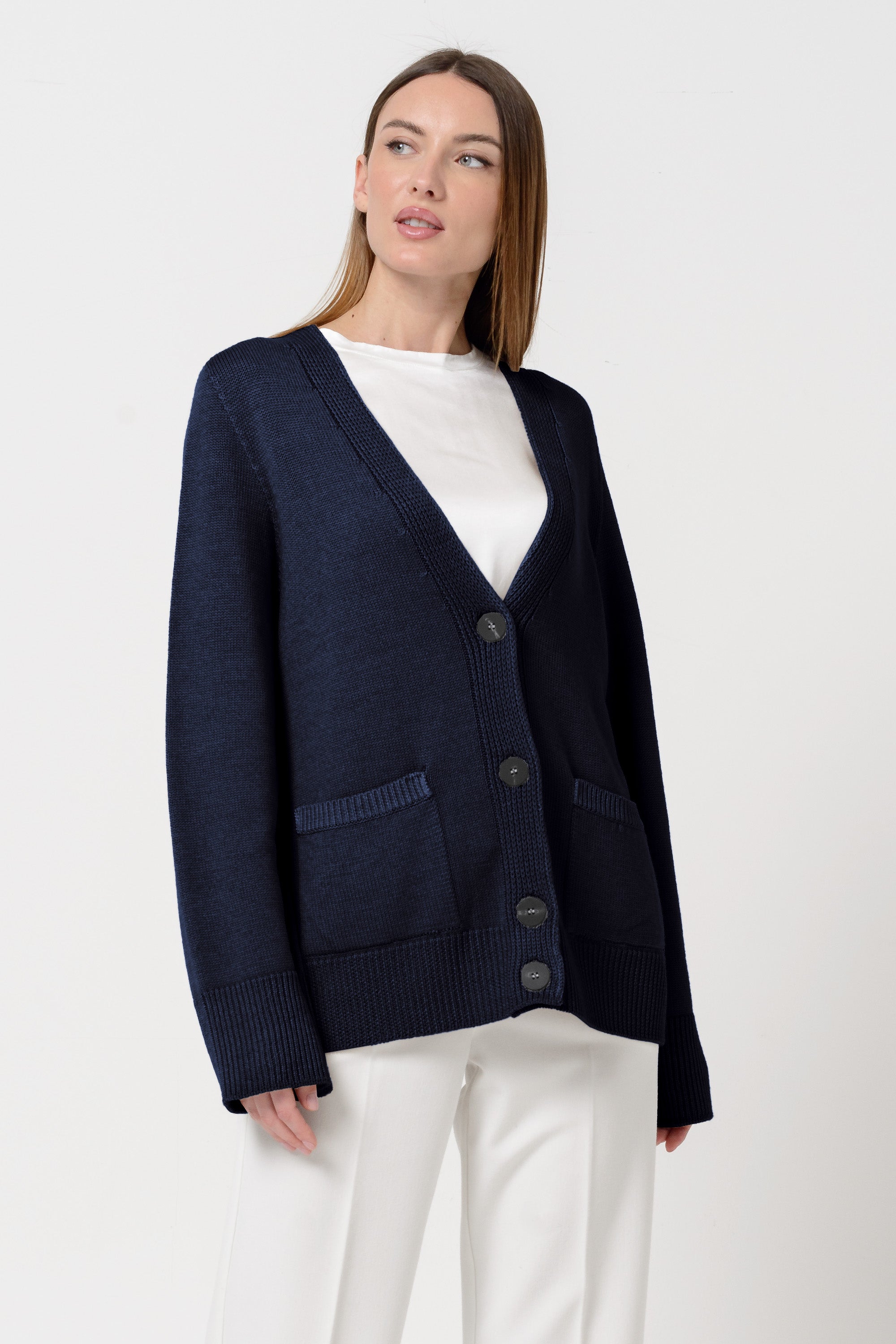 Belford Cardi - Navy