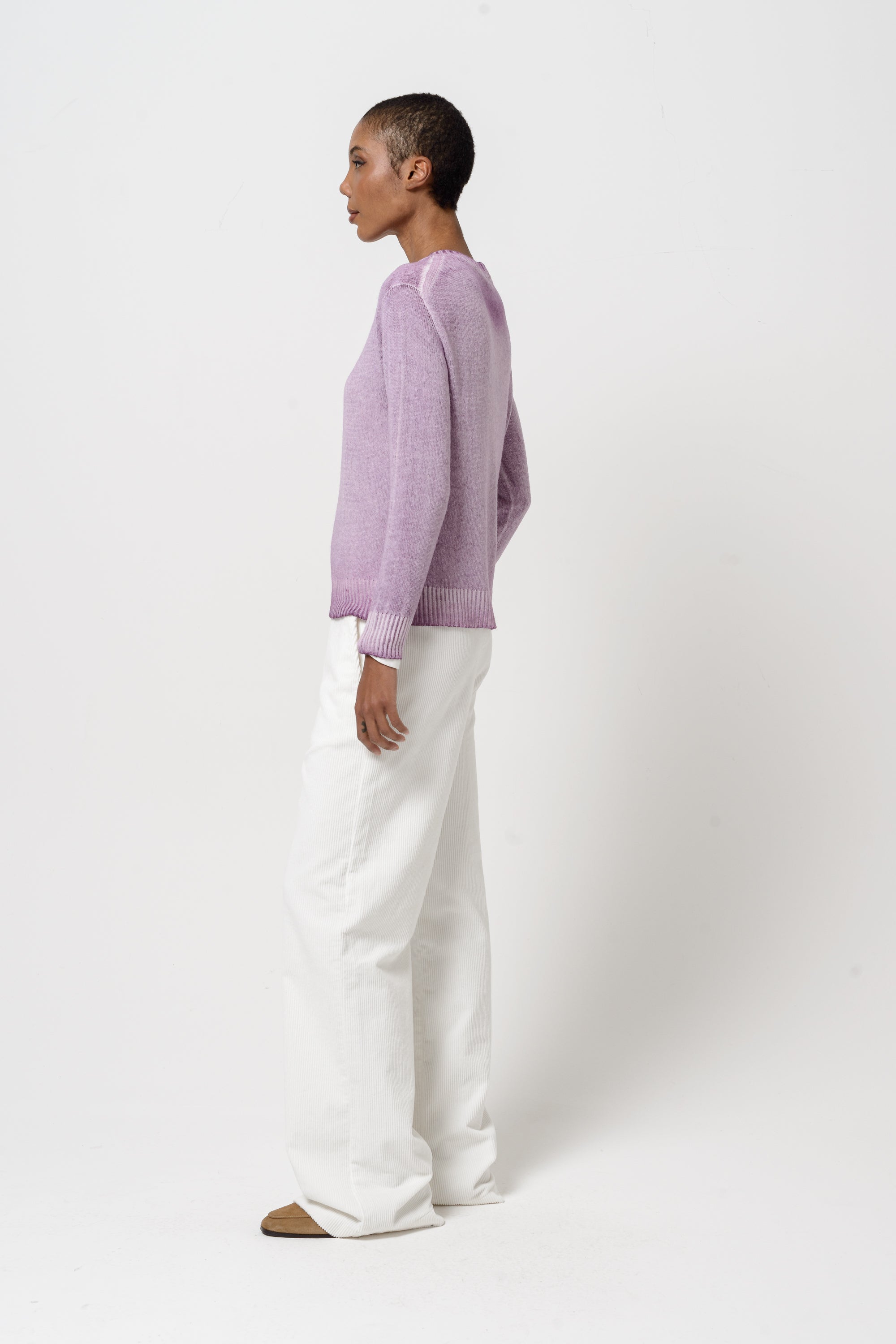Kyra Faded Soffio Art - Plum