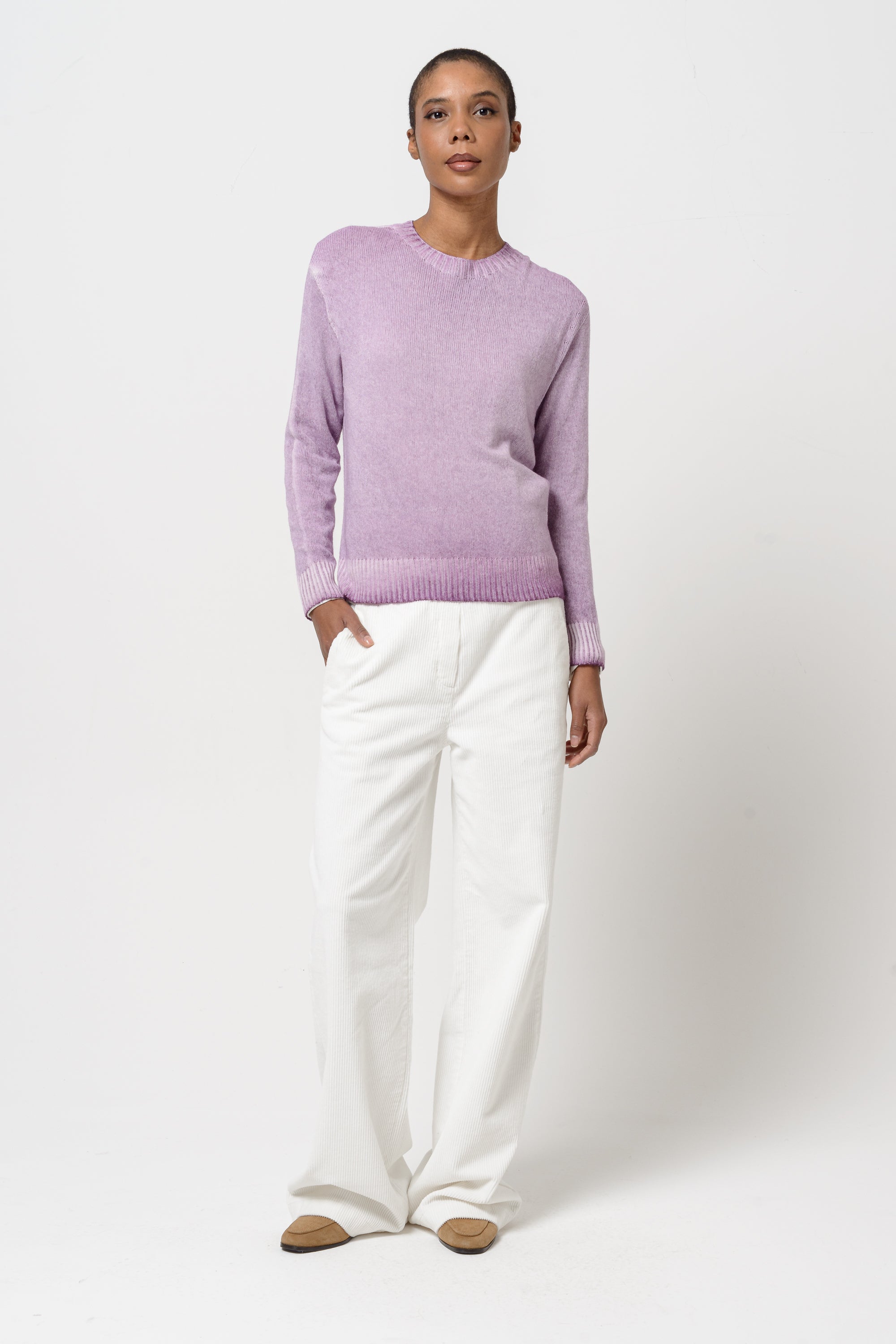 Skyla Faded Soffio Art - Plum