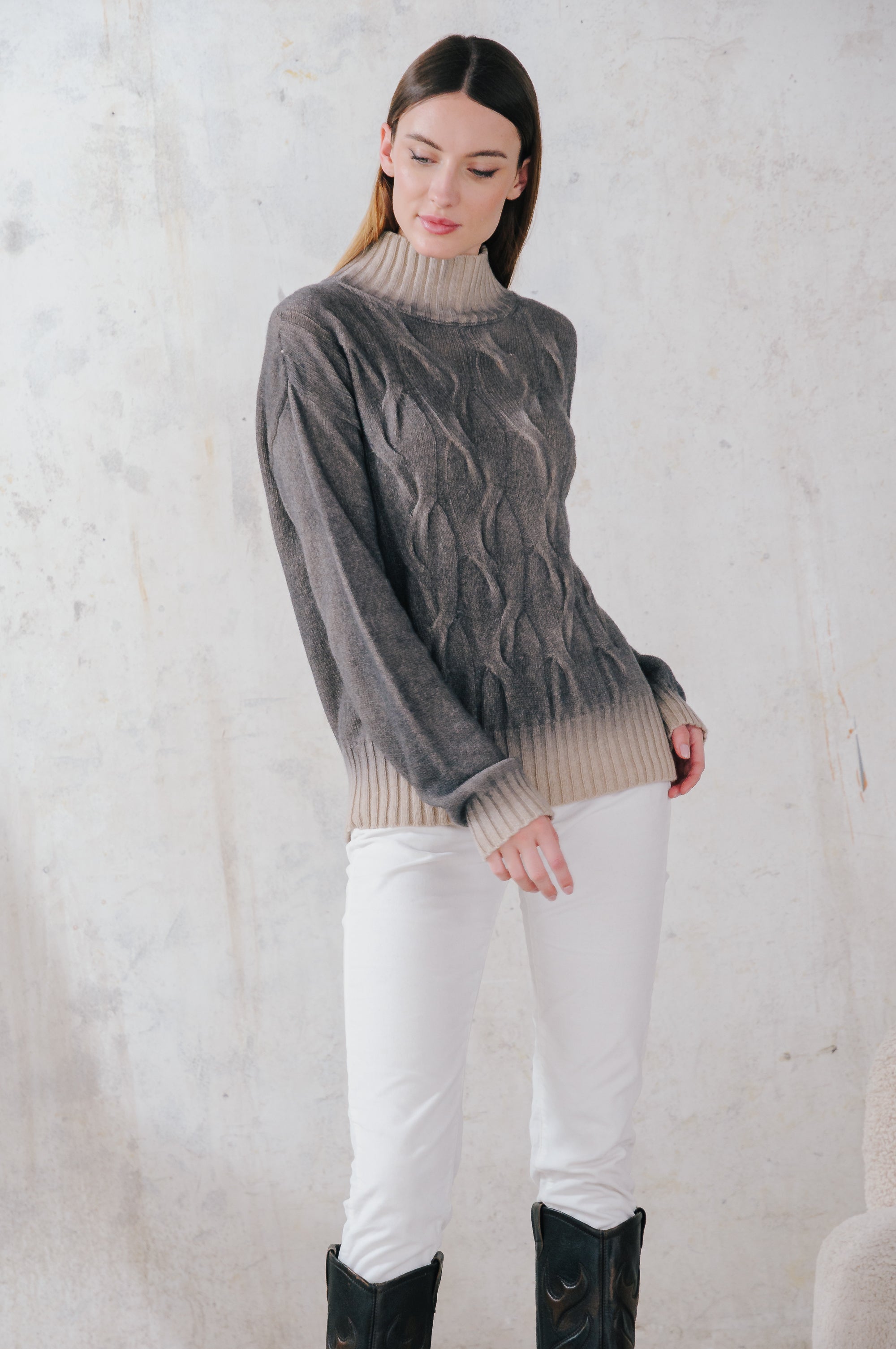 Linder Knit Smoke Art in Nomad