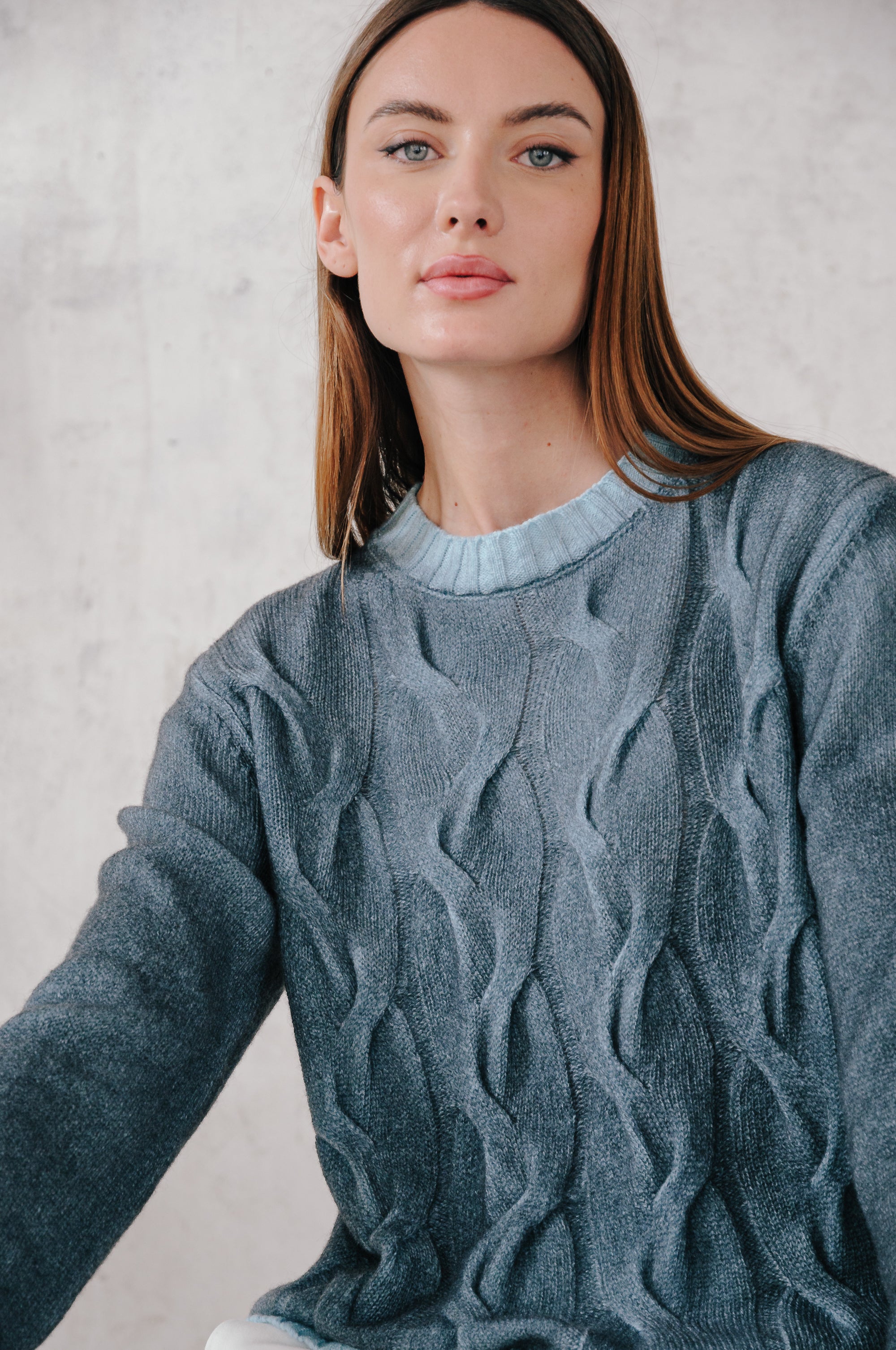 Alois Knit Smoke Art - Glacier