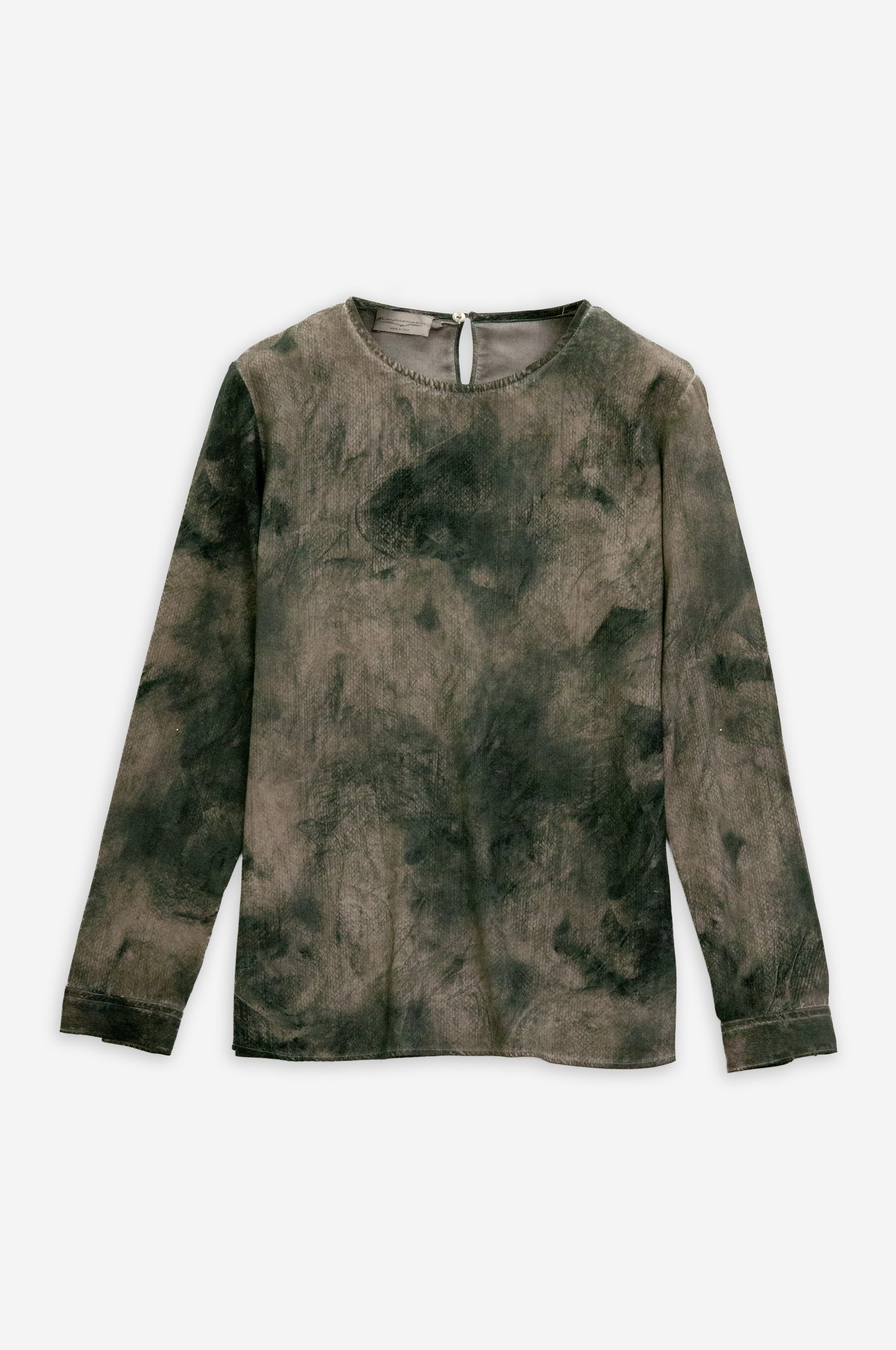 Corvara Printed Blouse - Grafite