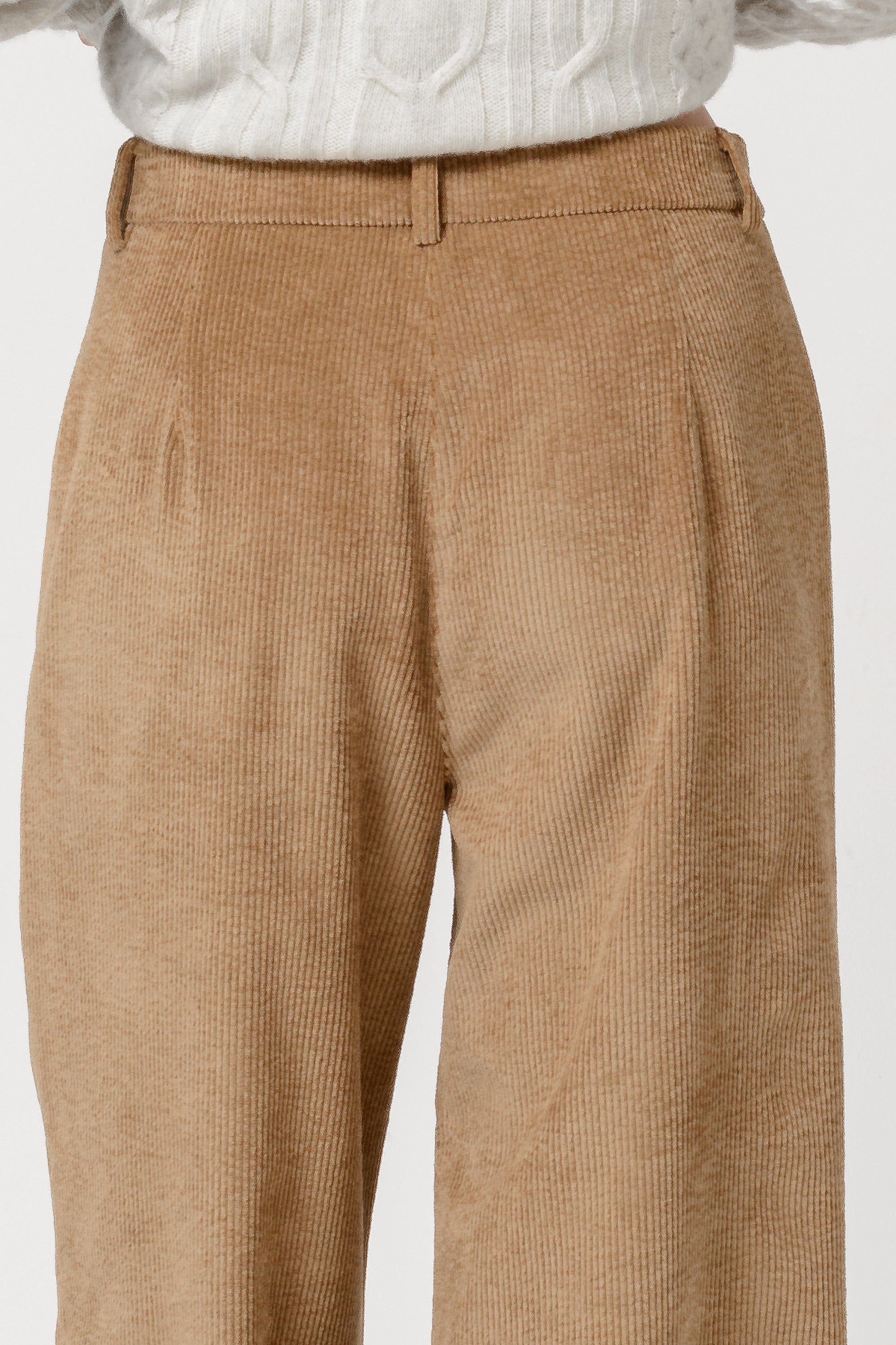 Gilda Corduroy Pants - Cammello
