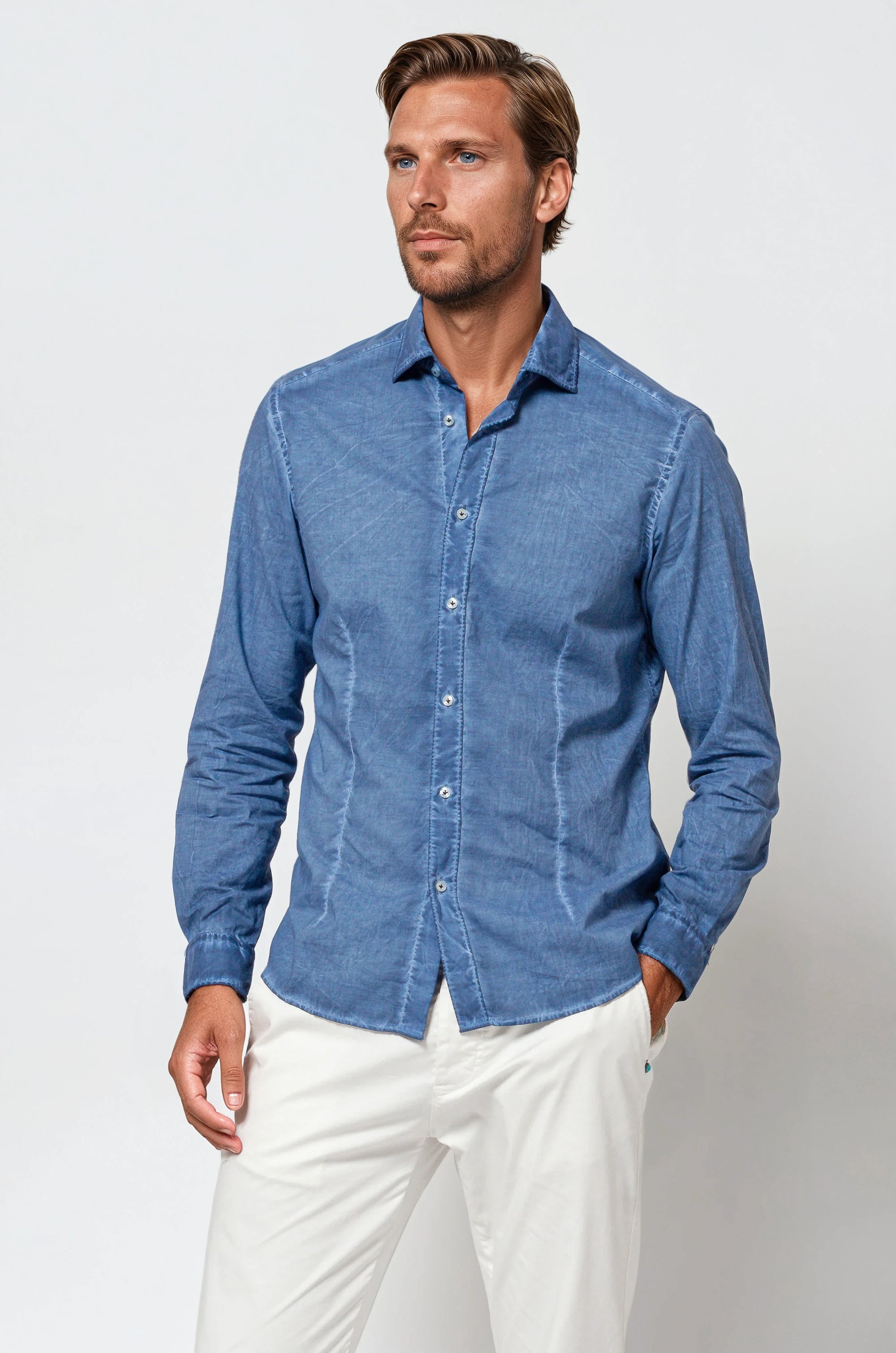 Steve Voile Shirt - Nautico