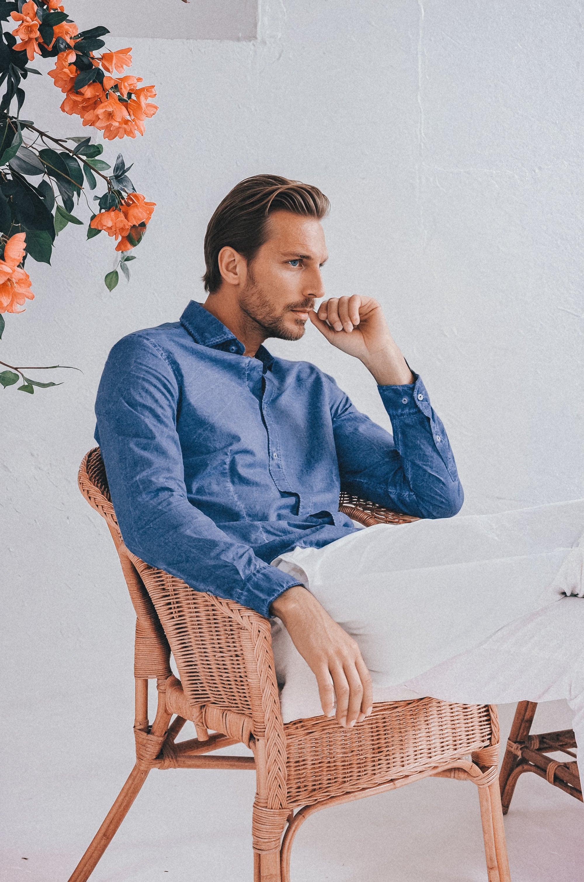 Steve Voile Shirt - Nautico