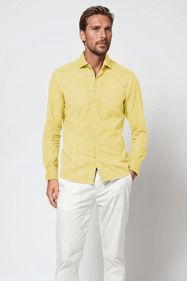 Steve Voile Shirt - Canary