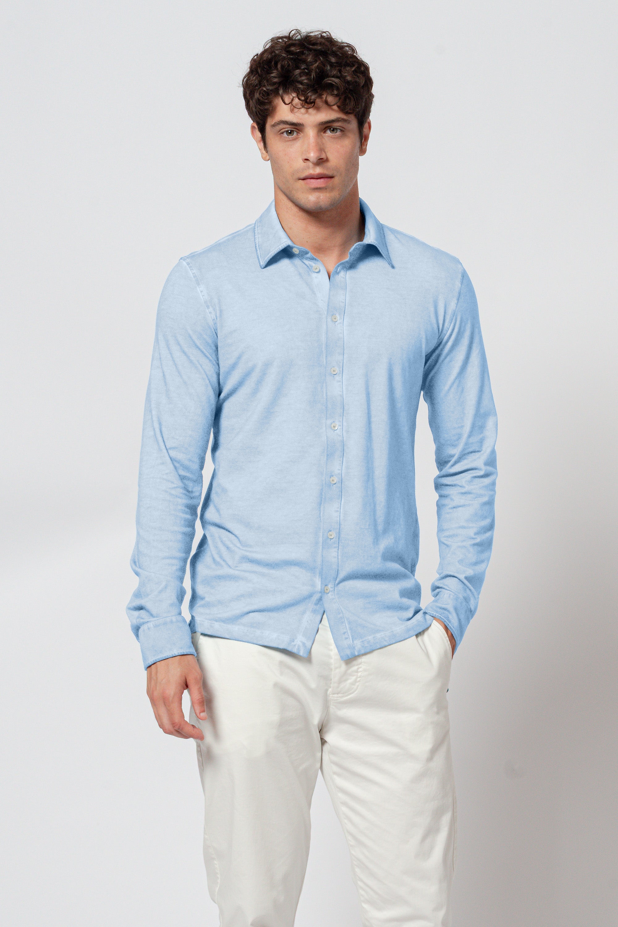 Pique Shirt - Santorini