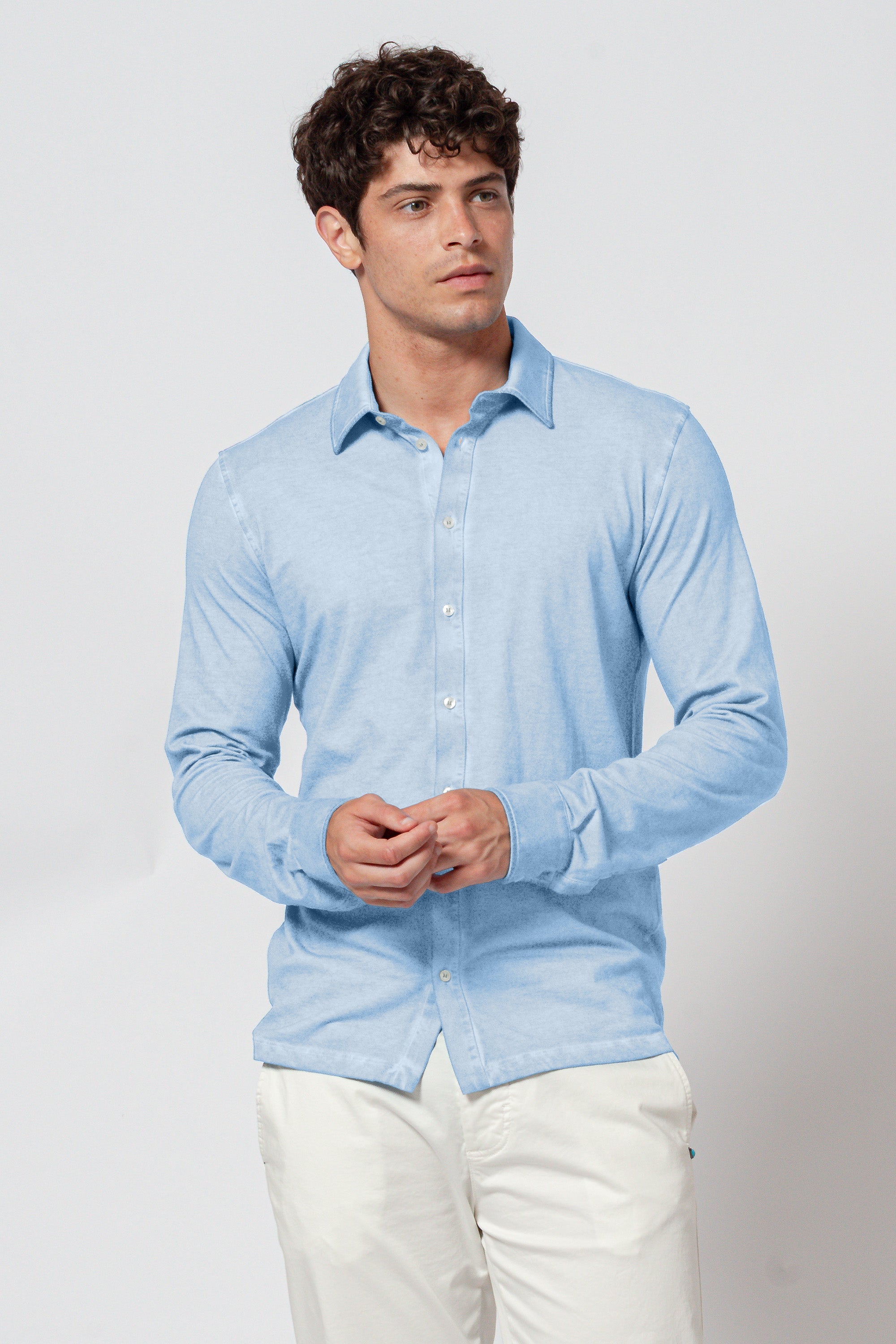 Pique Shirt - Santorini