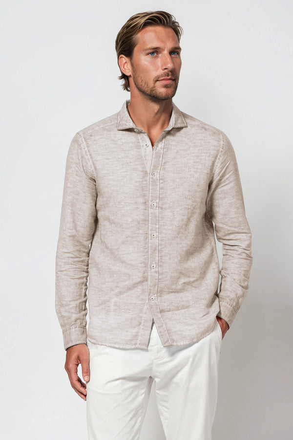 Harrison Linen Blend Shirt - Canapa