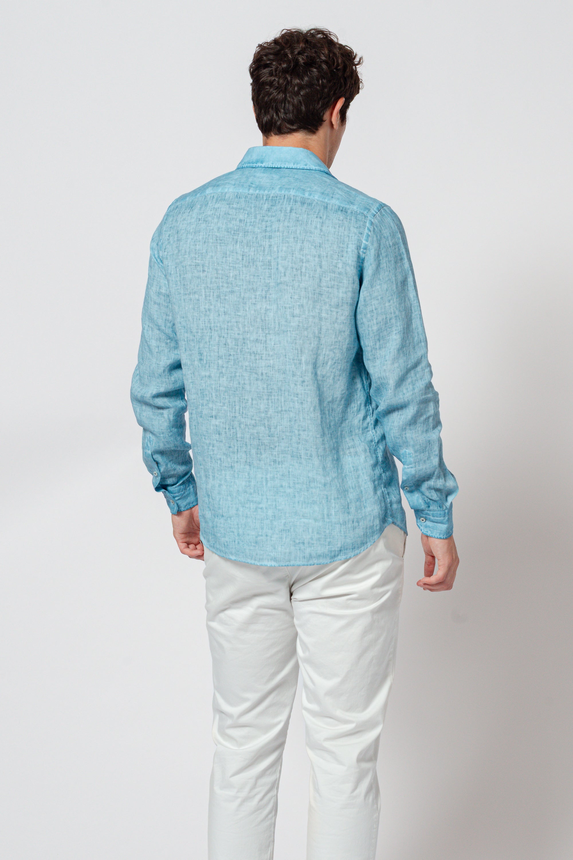 Robert Linen Shirt - Egeo