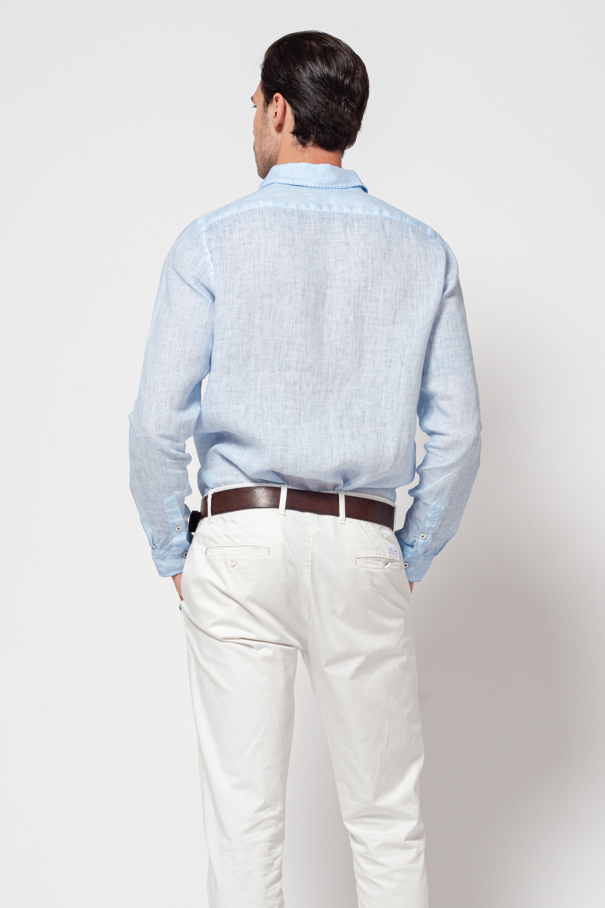Robert Linen Shirt - Santorini