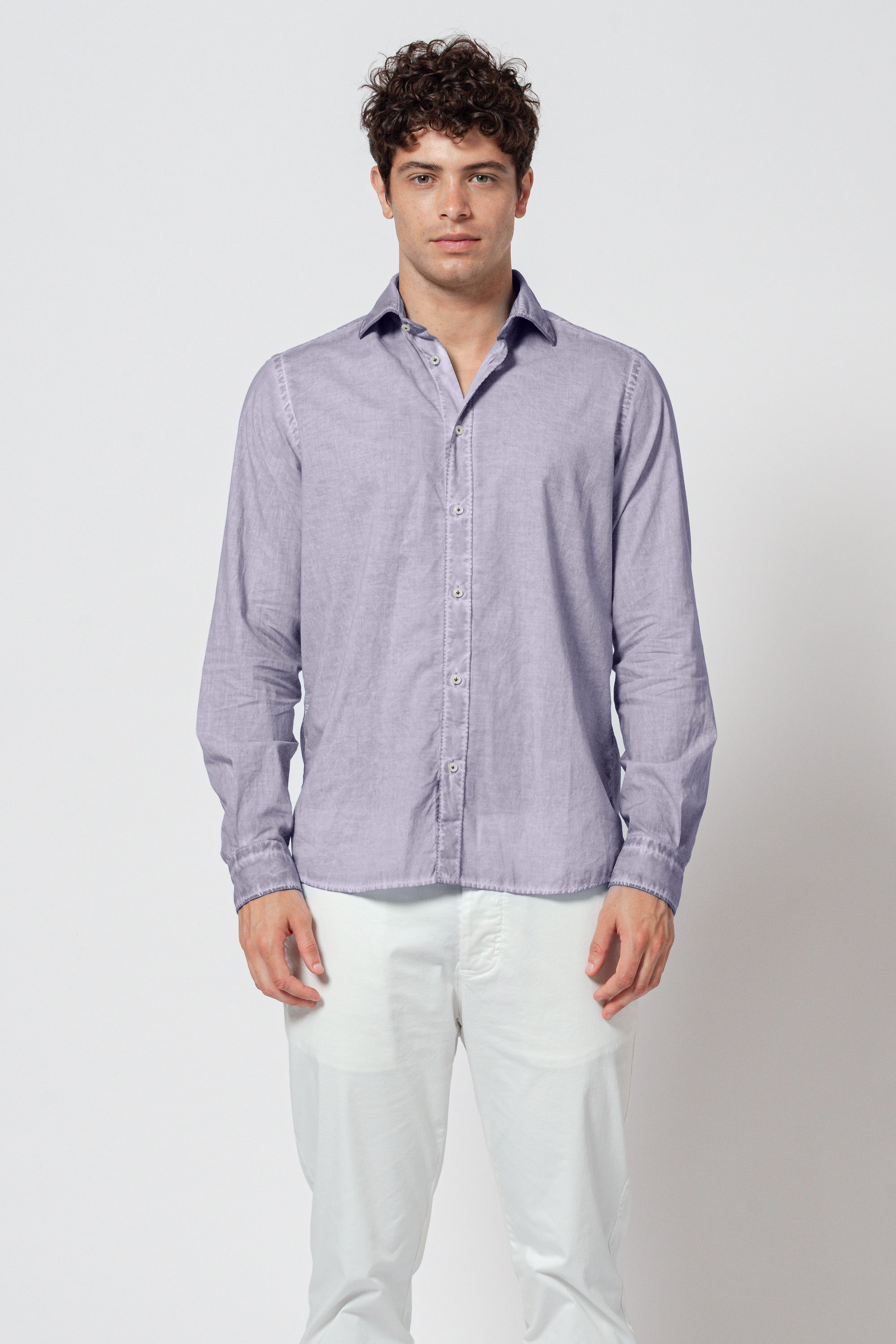 Robert Voile Shirt - Lavanda