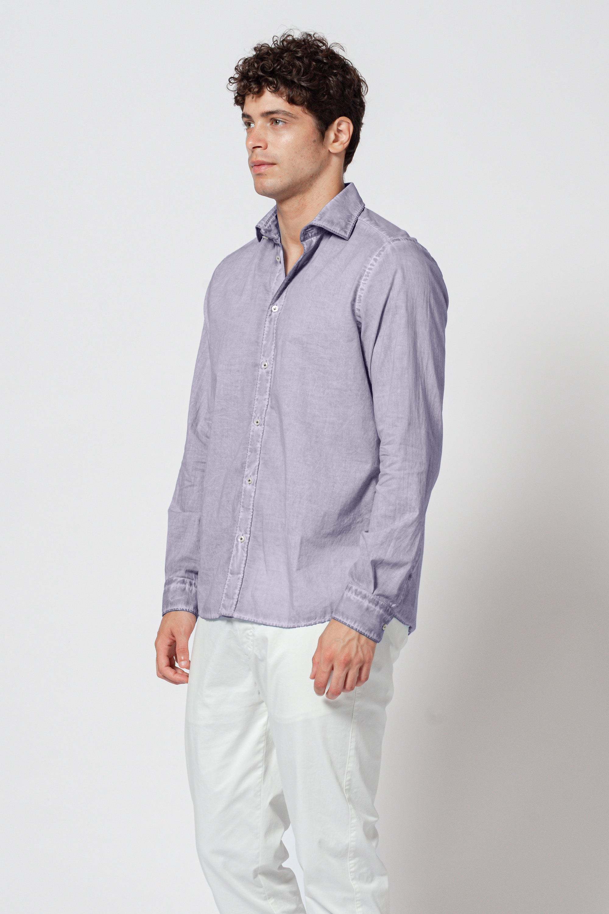 Robert Voile Shirt - Lavanda