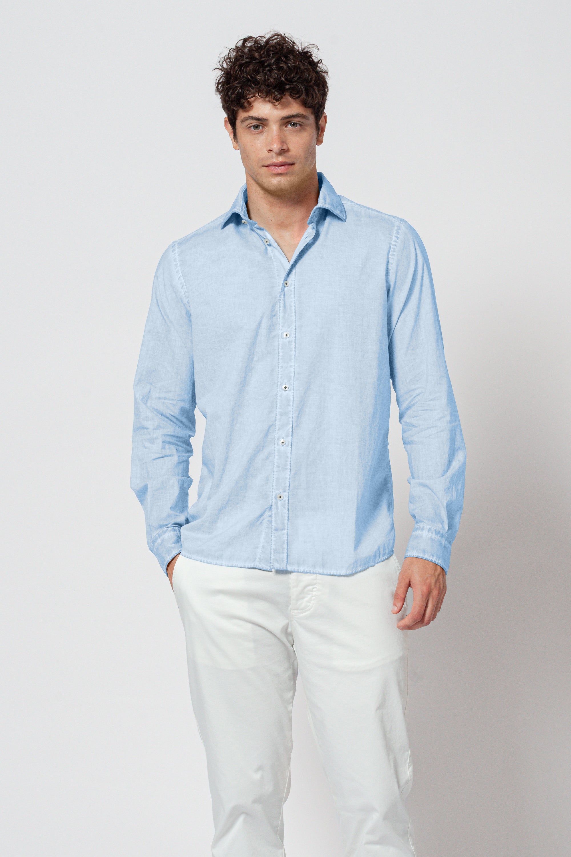 Robert Voile Shirt - Santorini