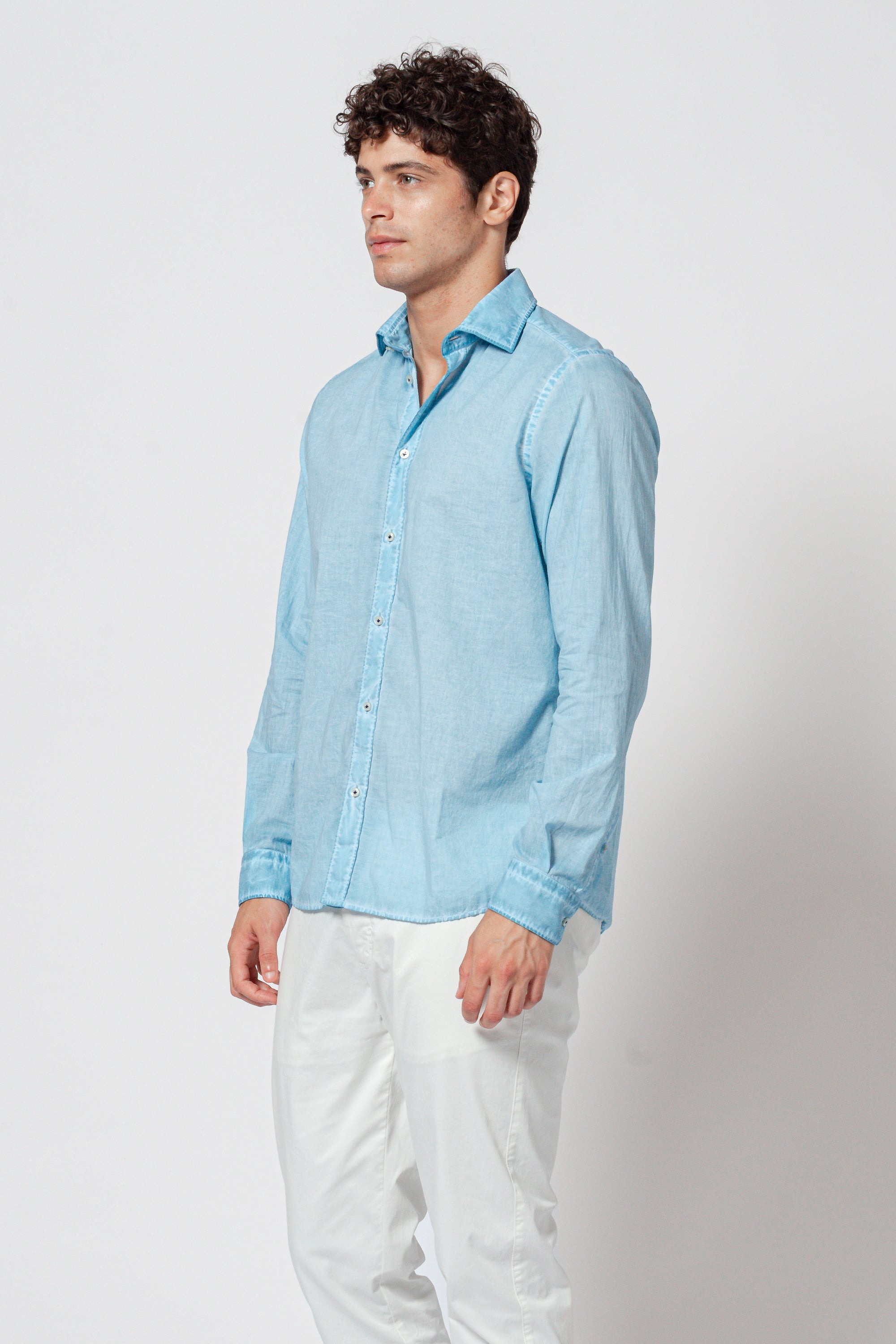 Robert Voile Shirt - Egeo