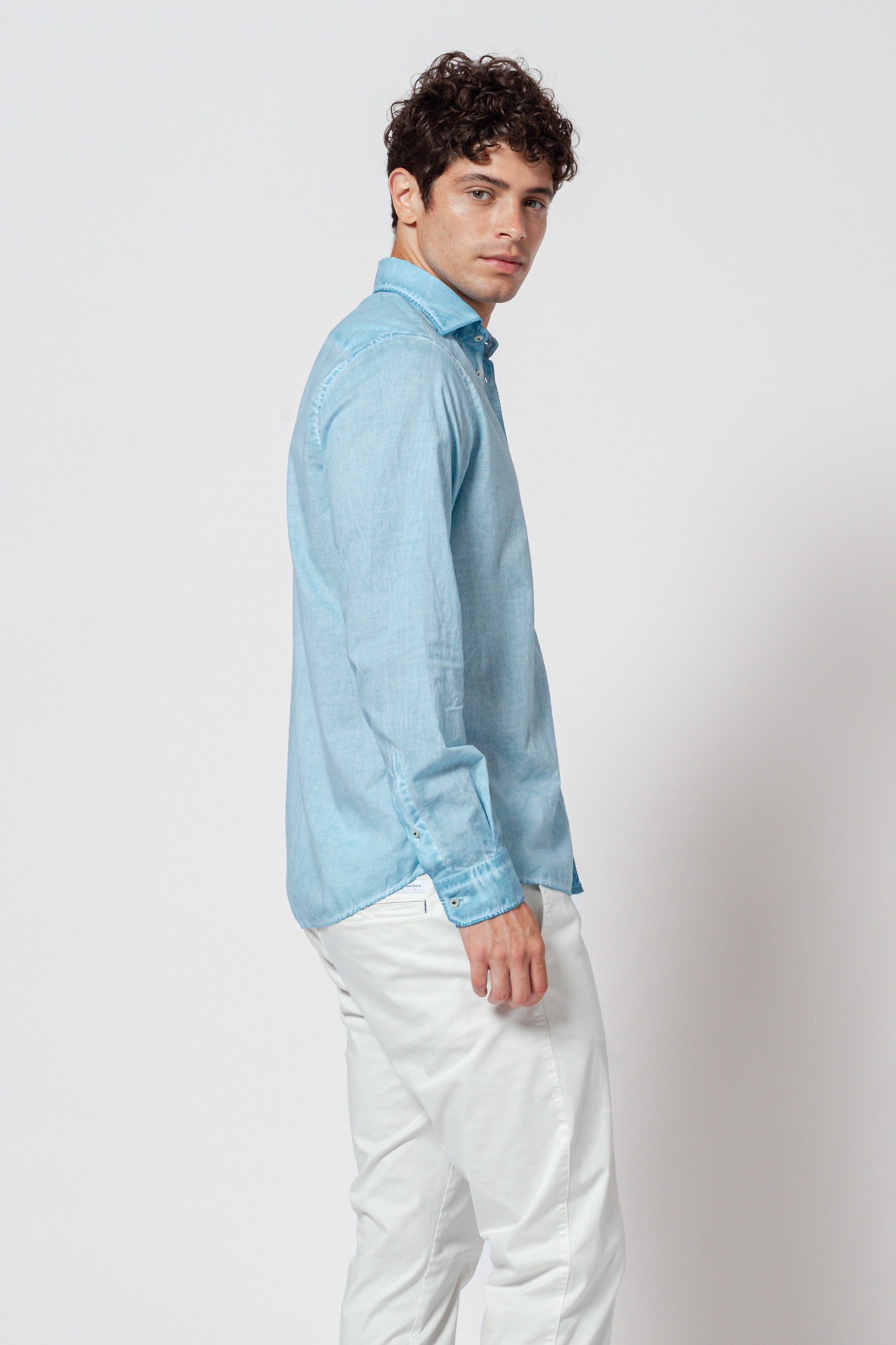 Robert Voile Shirt - Egeo