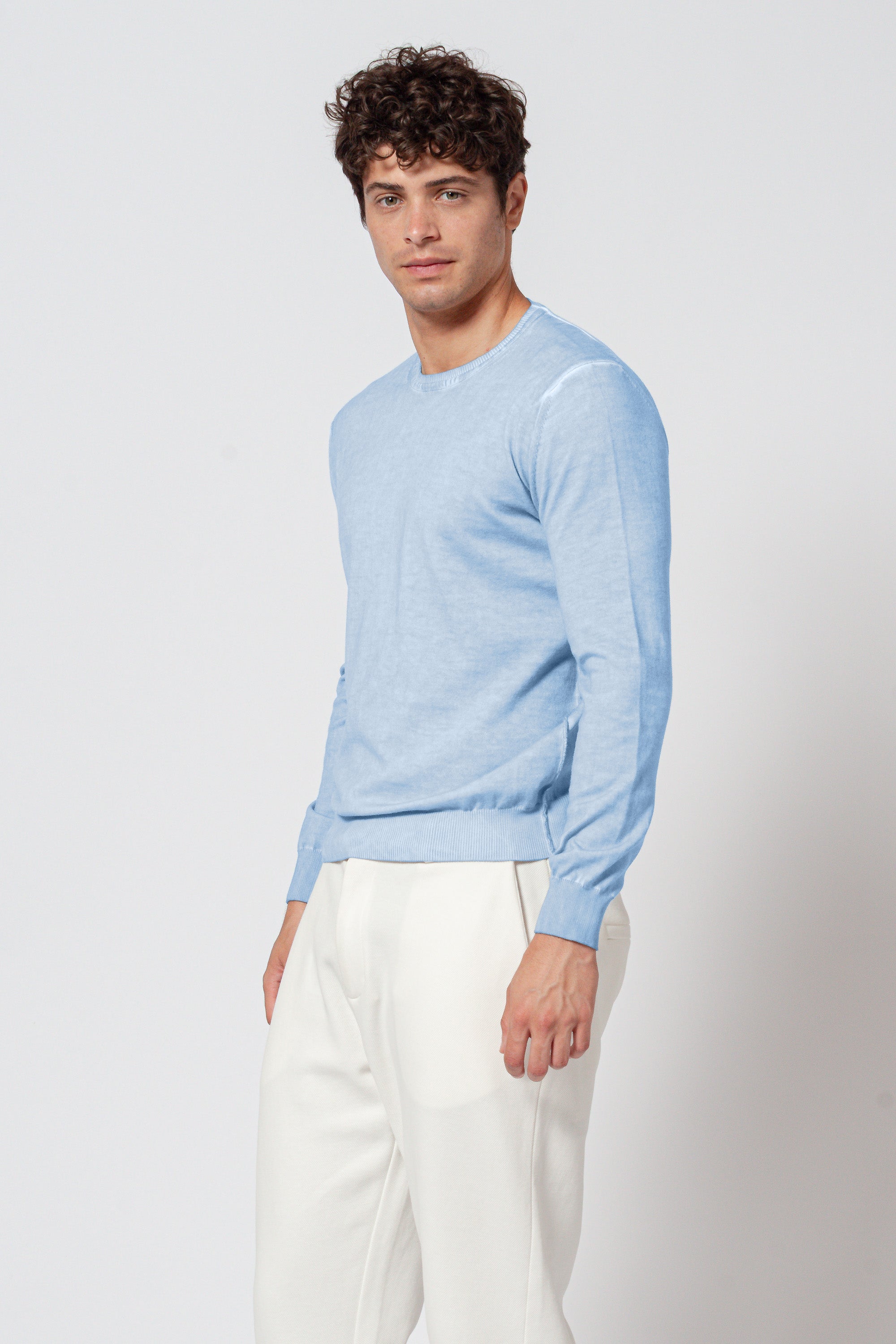 Bob Crew Knit - Santorini