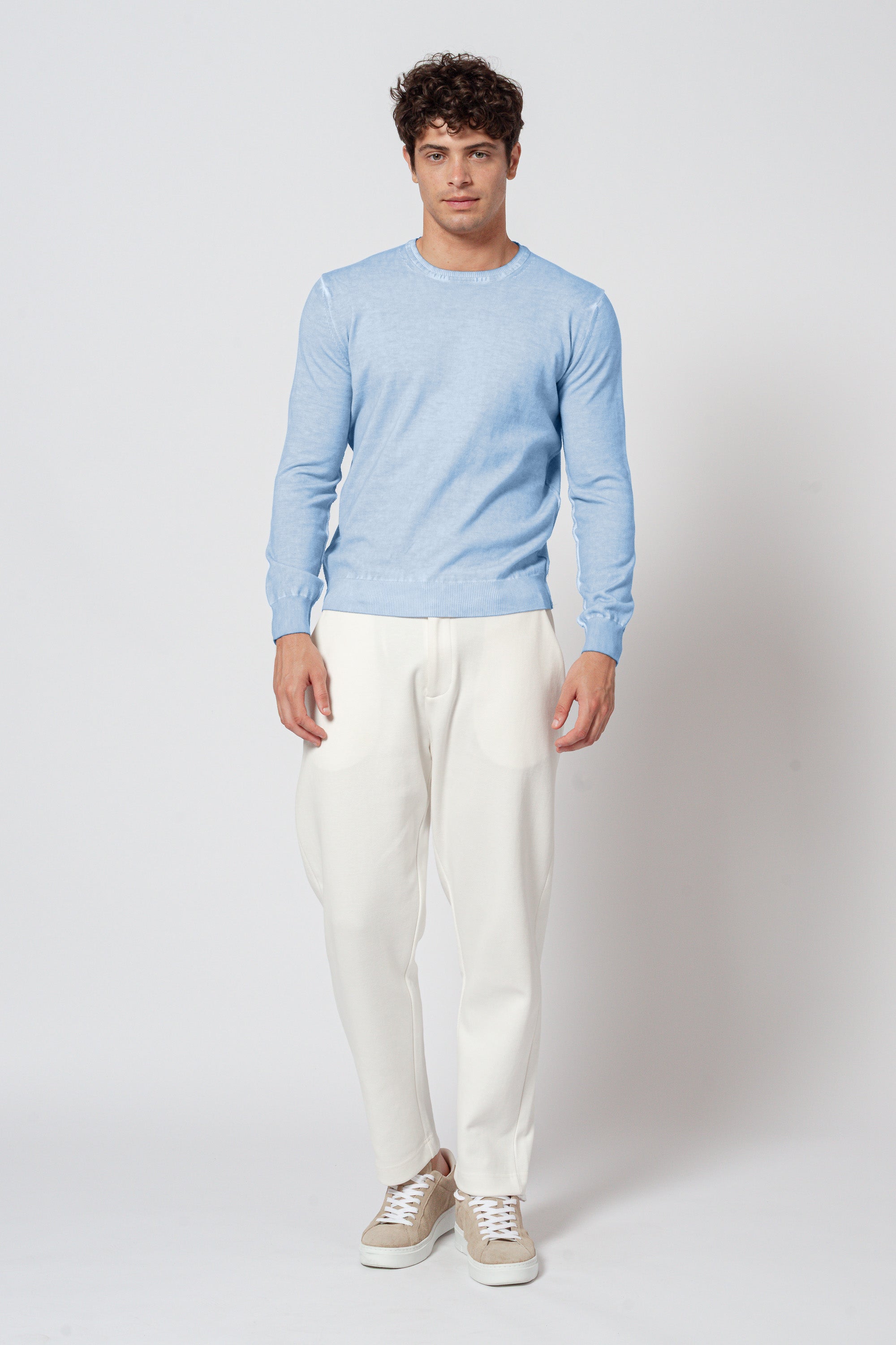 Bob Crew Knit - Santorini